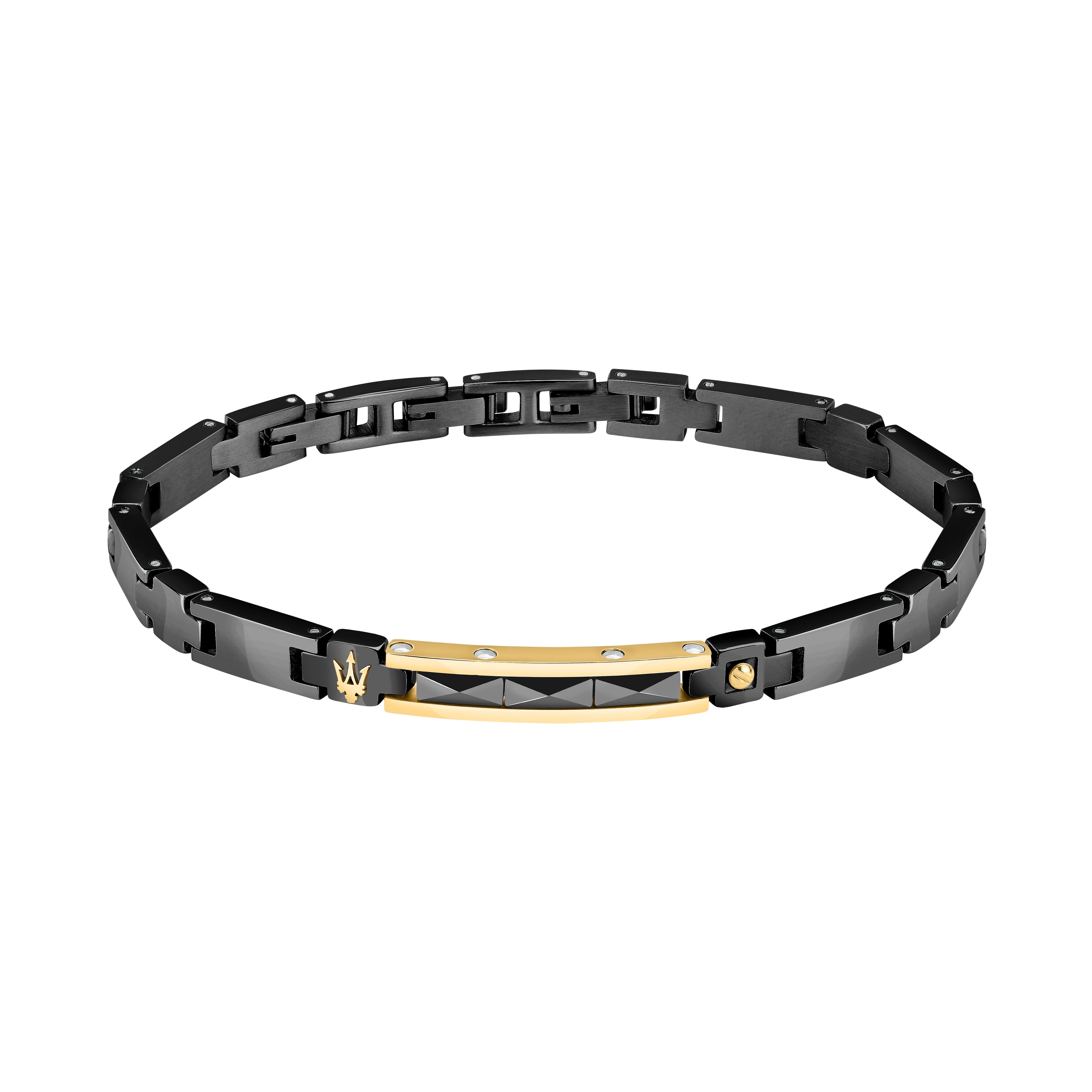 Maserati Ceramic Men's Bracelet Jm224Atz36