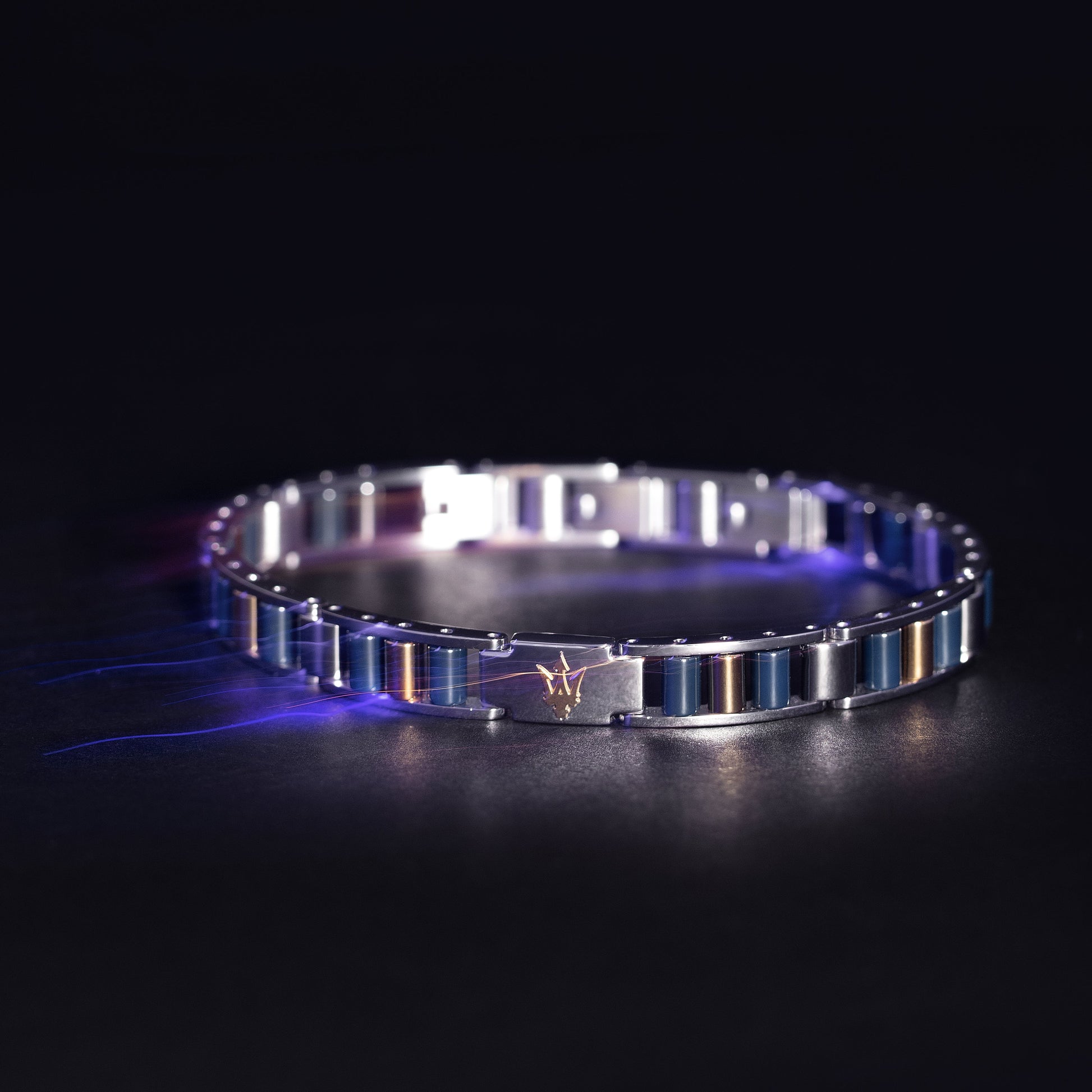 Maserati Ceramic Men's Bracelet Jm225Atz54