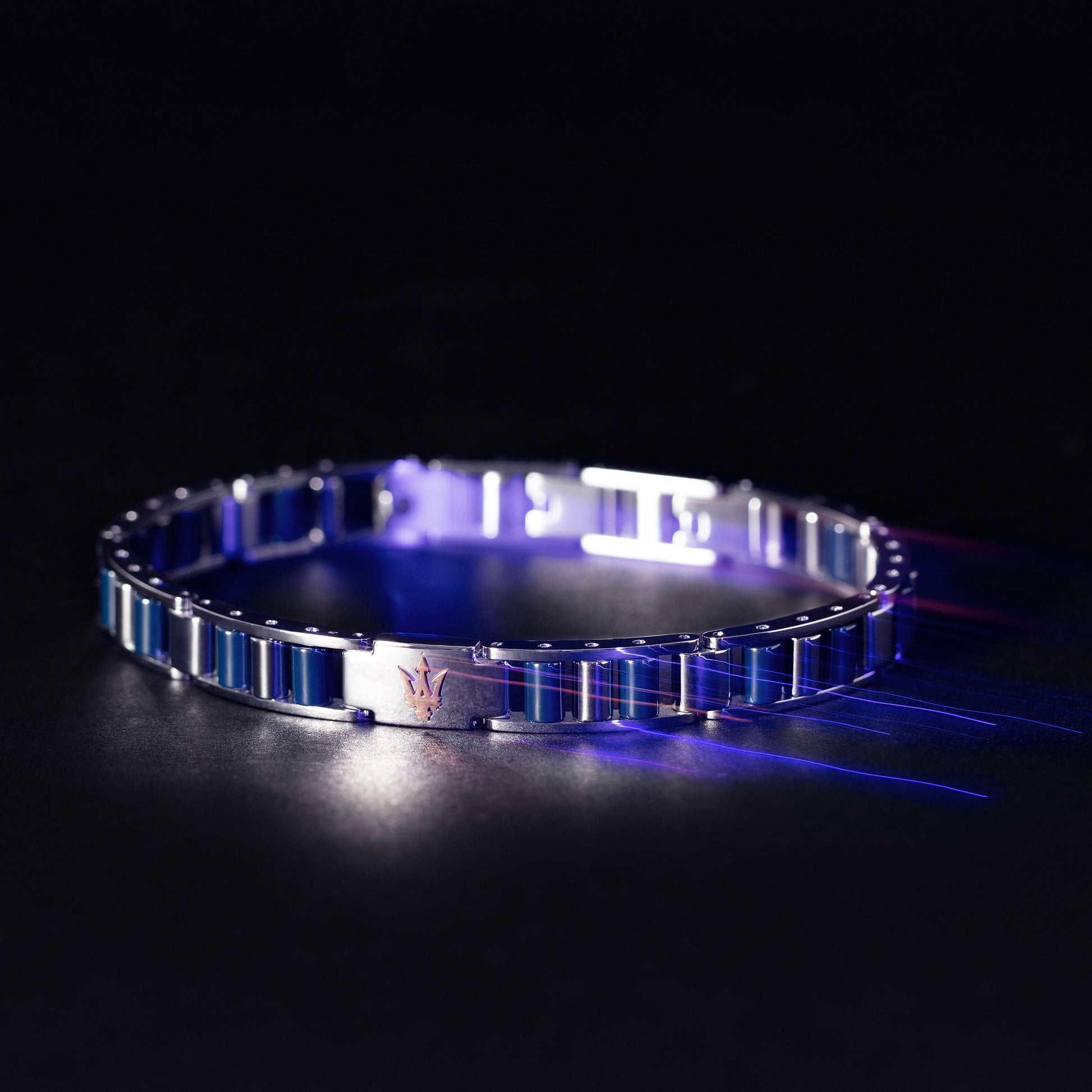 Maserati Ceramic Men's Bracelet Jm225Atz55