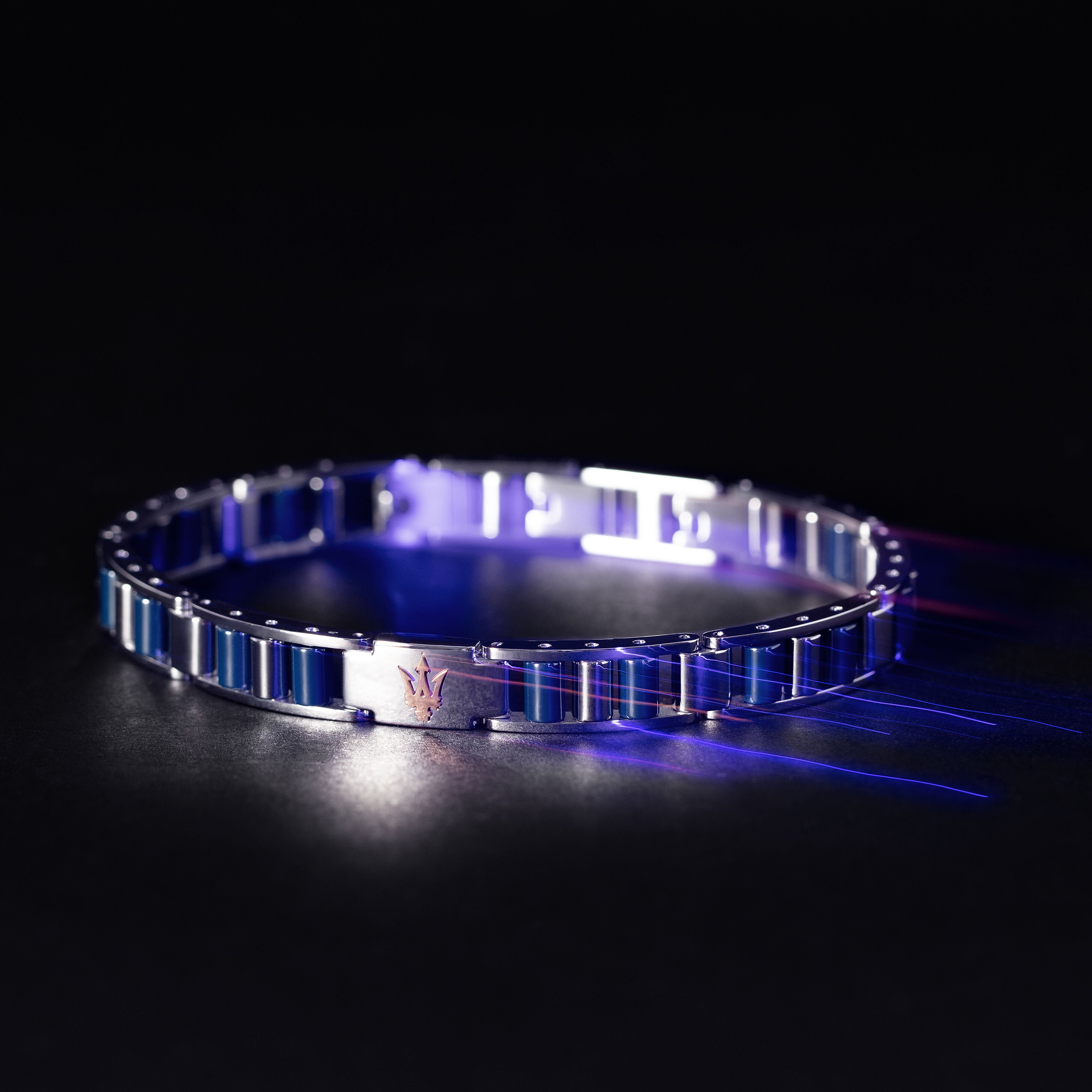 Maserati Ceramic Men's Bracelet Jm225Atz55