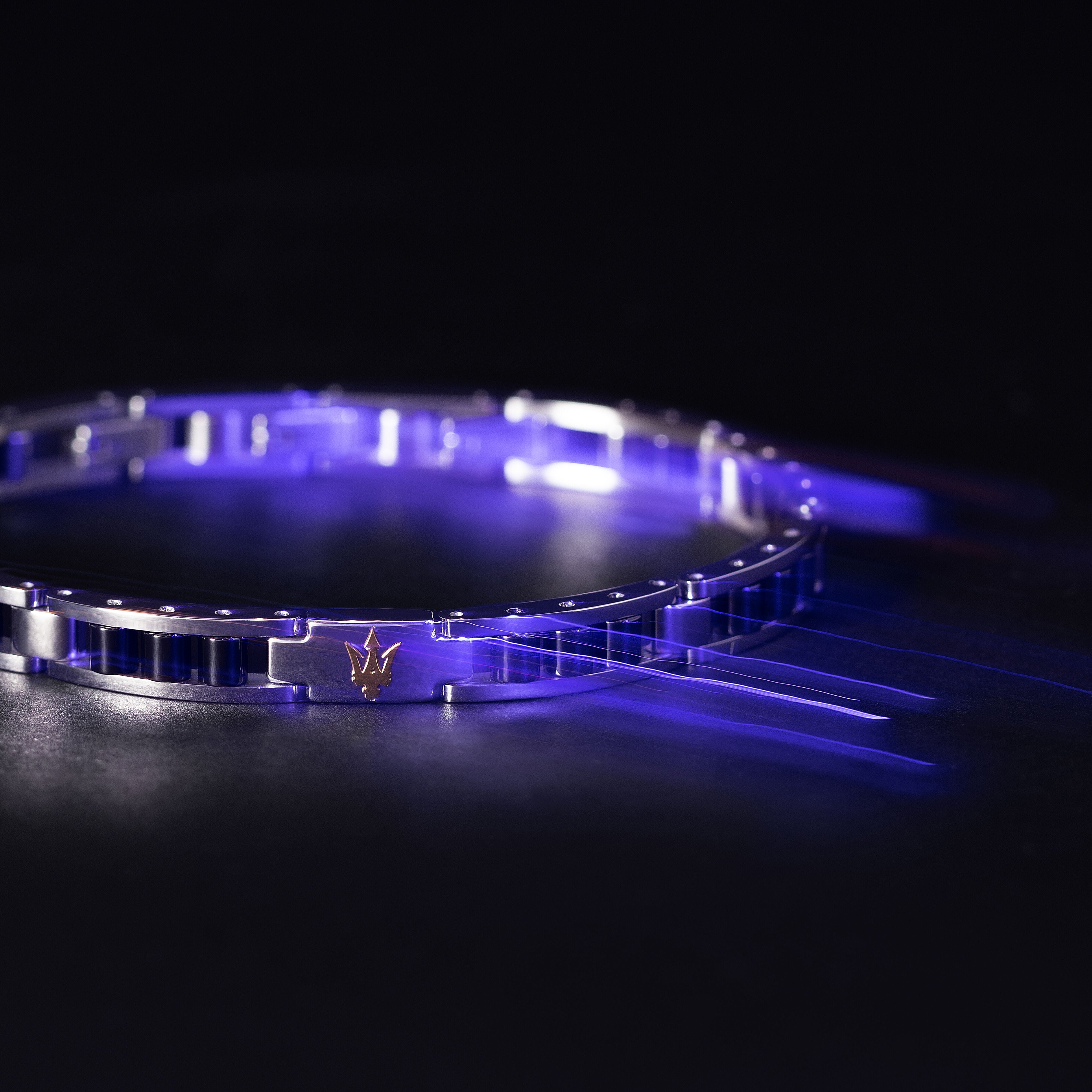 Maserati Ceramic Men's Bracelet Jm225Atz57