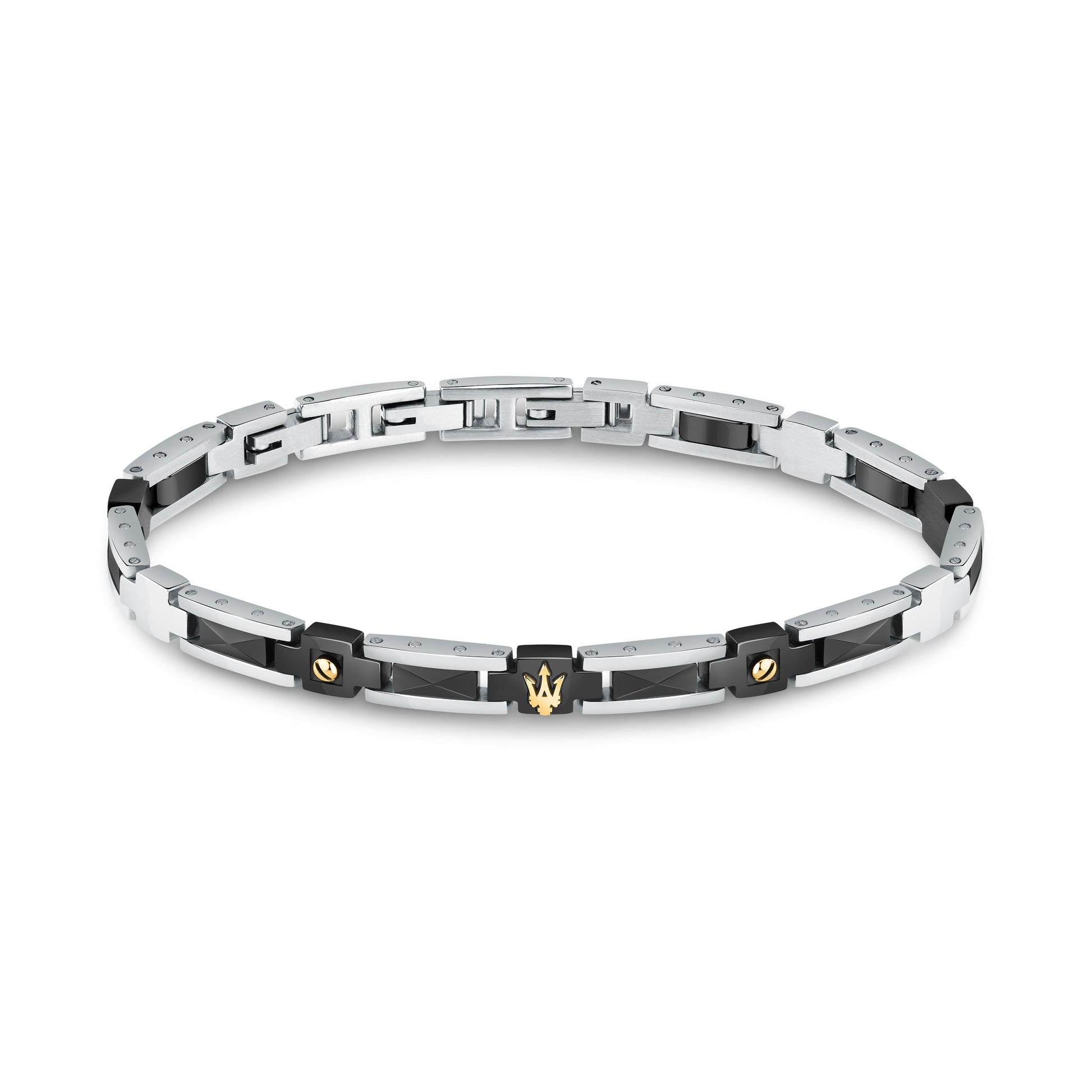 Maserati Ceramic Men's Bracelet Jm423Atz30