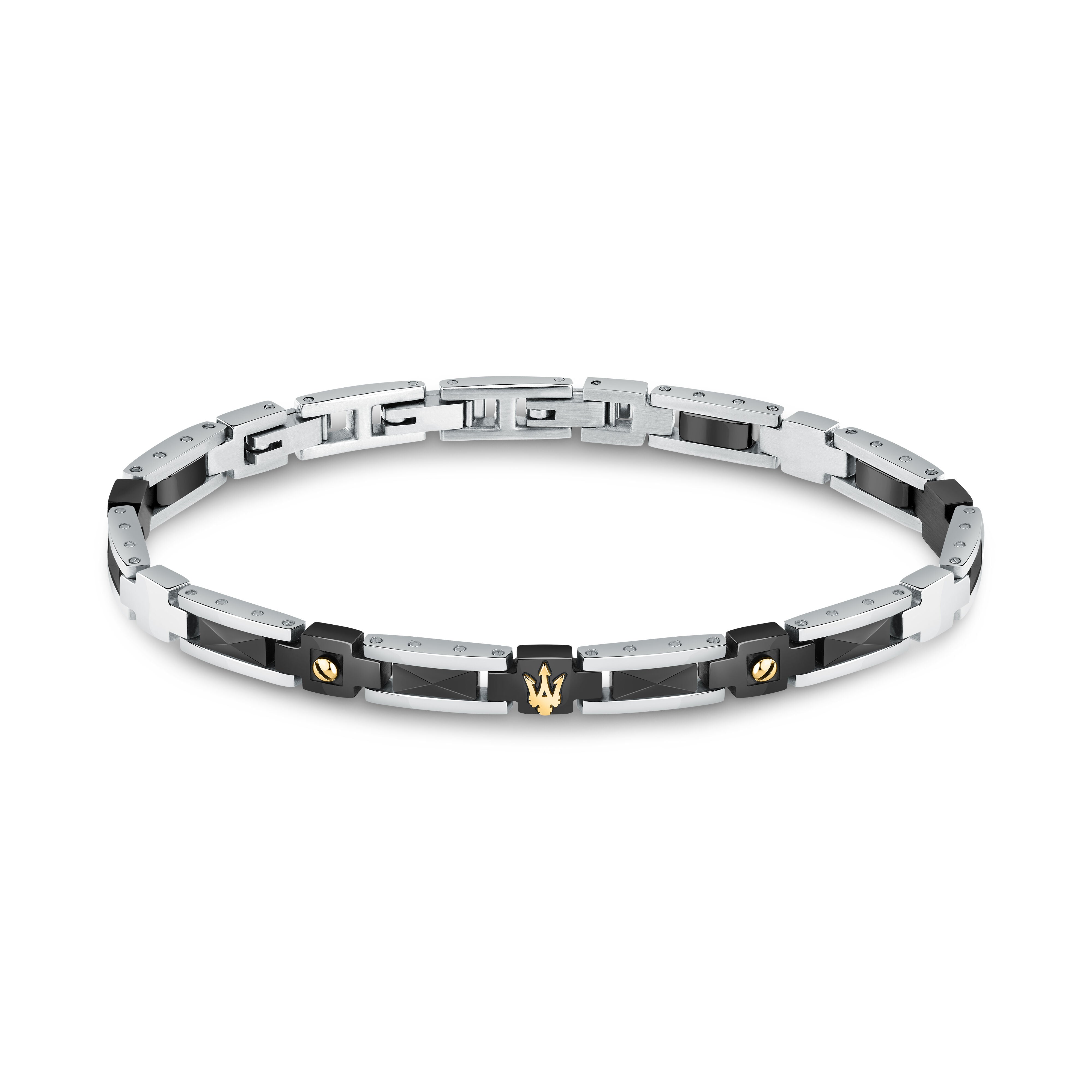 Maserati Ceramic Men's Bracelet Jm423Atz30