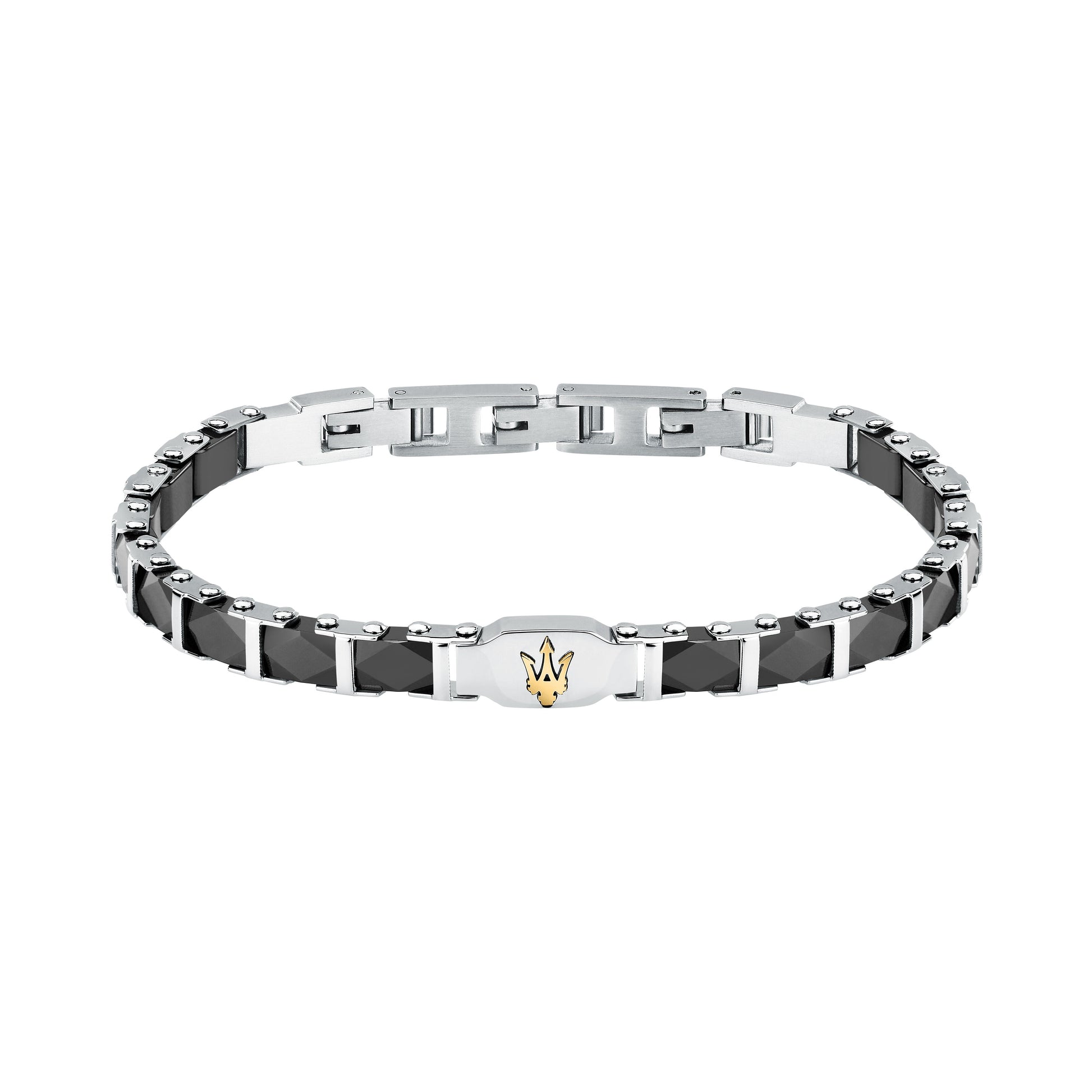Maserati Ceramic Men's Bracelet Jm424Atz44