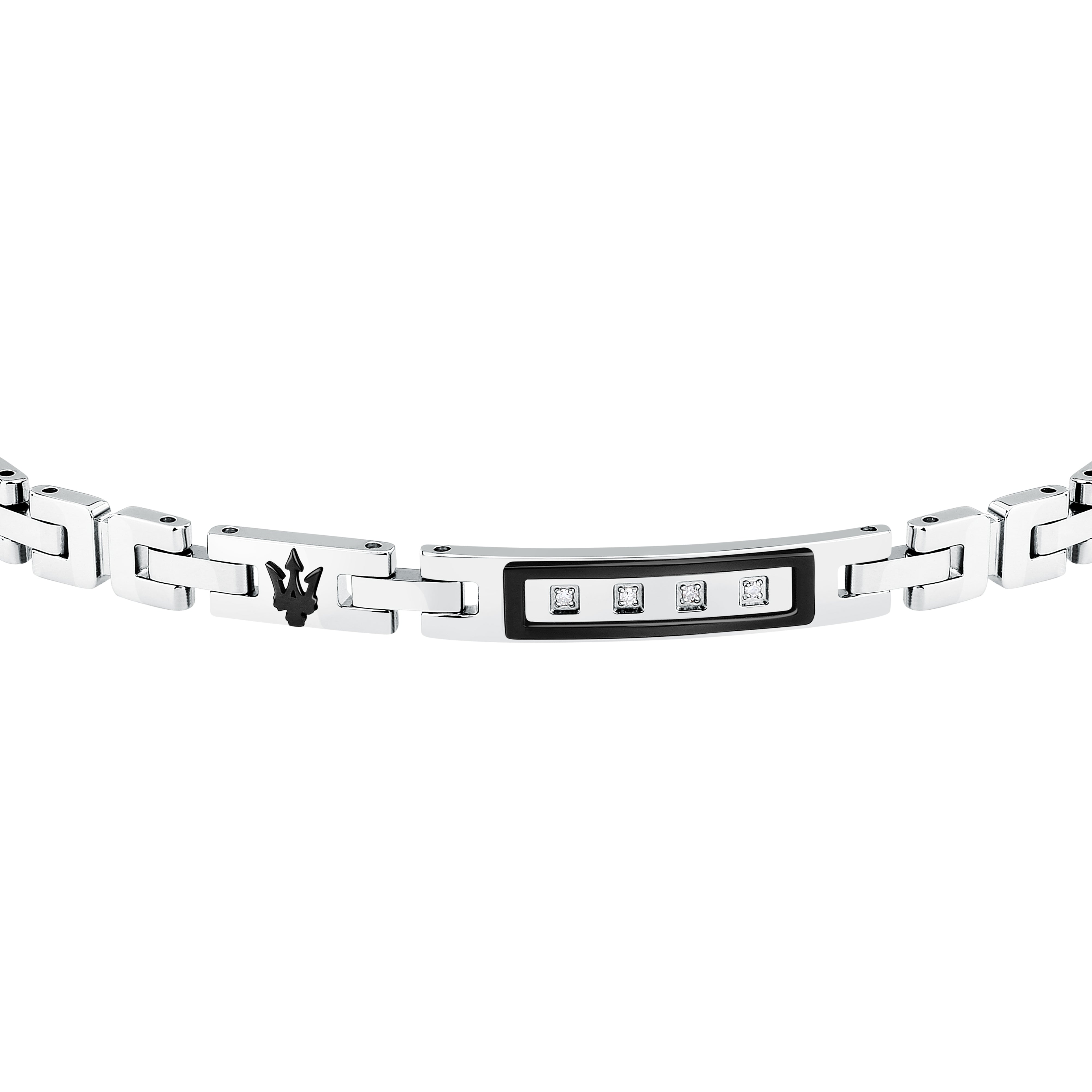 Maserati Diamonds Men's Bracelet Jm125Aty21