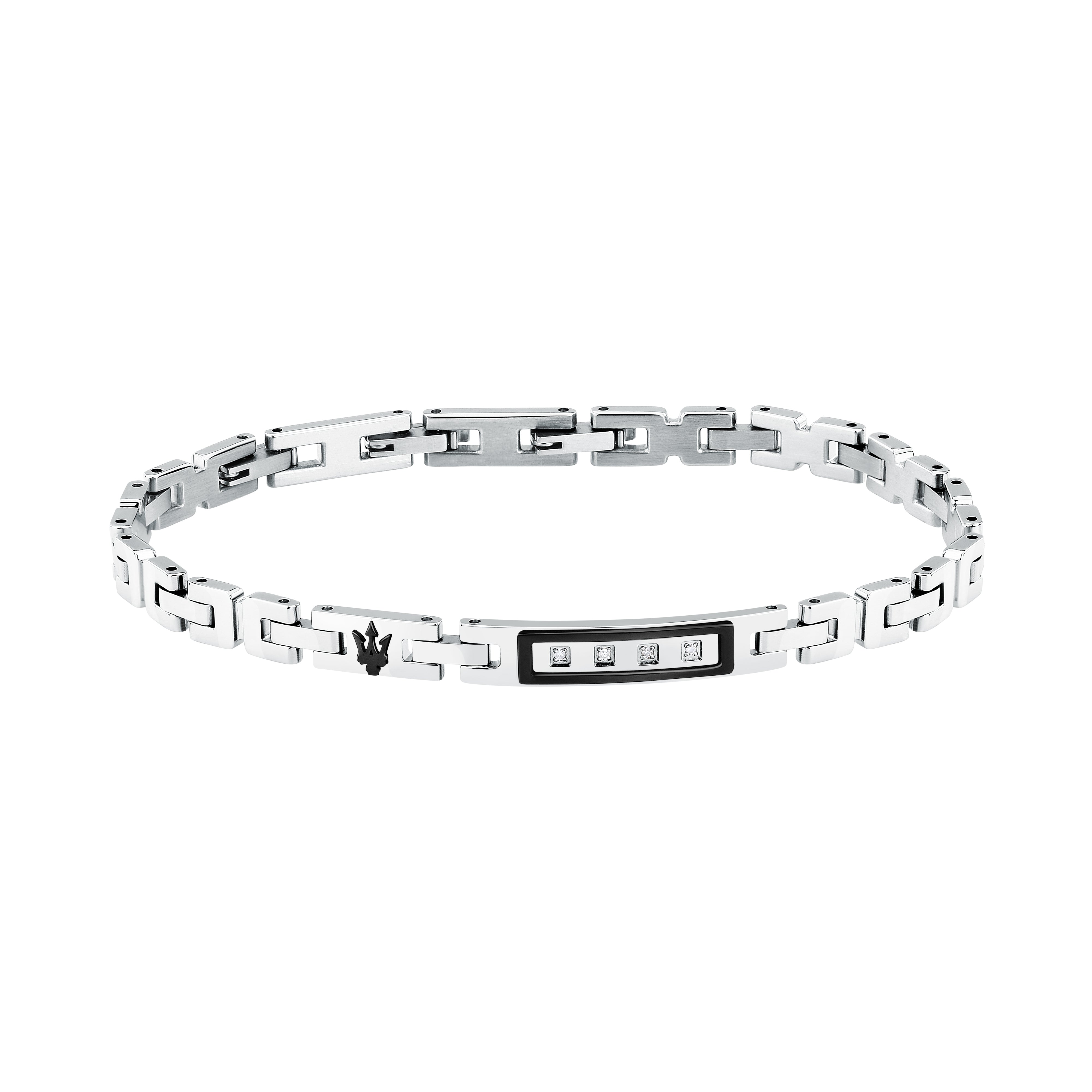 Maserati Diamonds Men's Bracelet Jm125Aty21