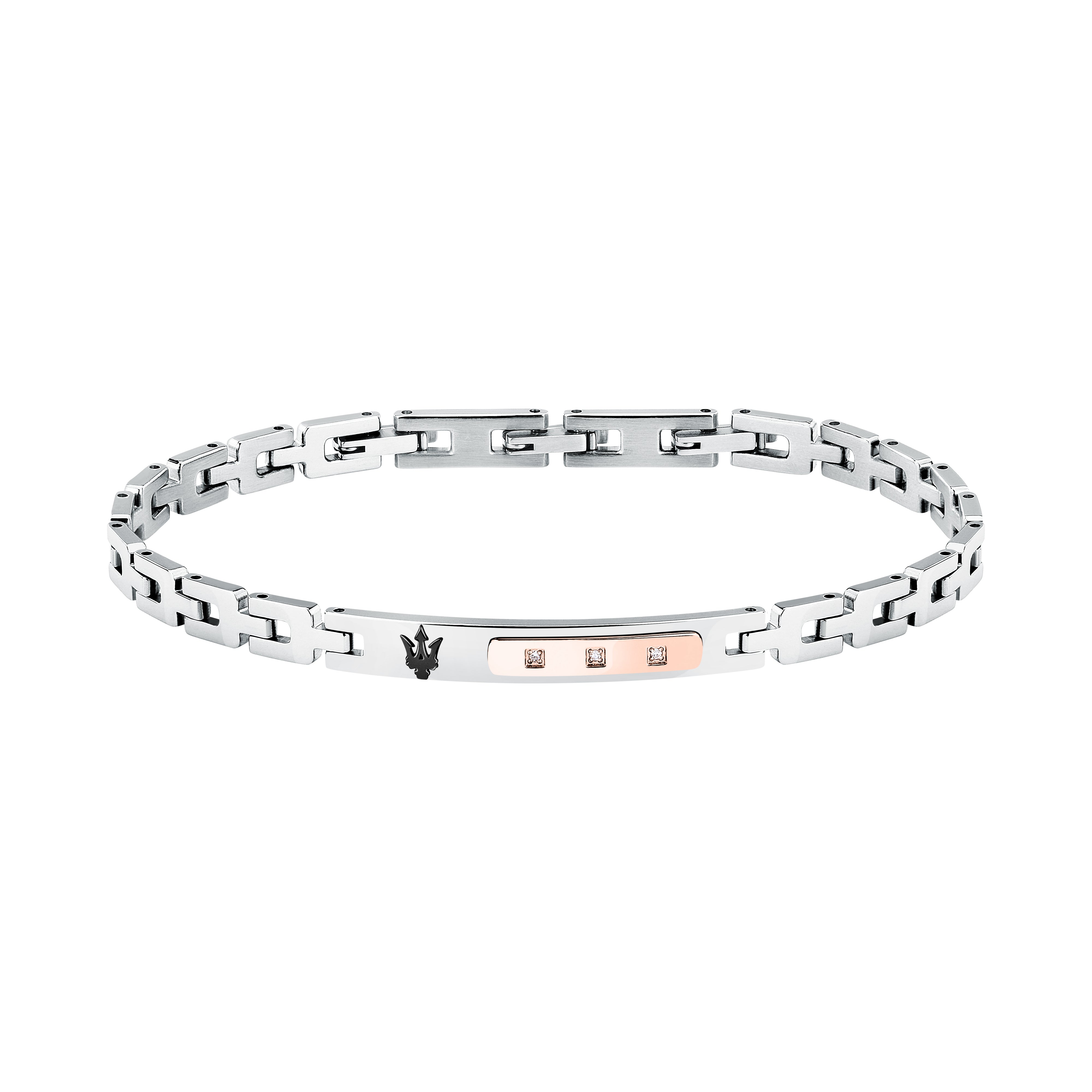 Maserati Diamonds Men's Bracelet Jm125Aty23