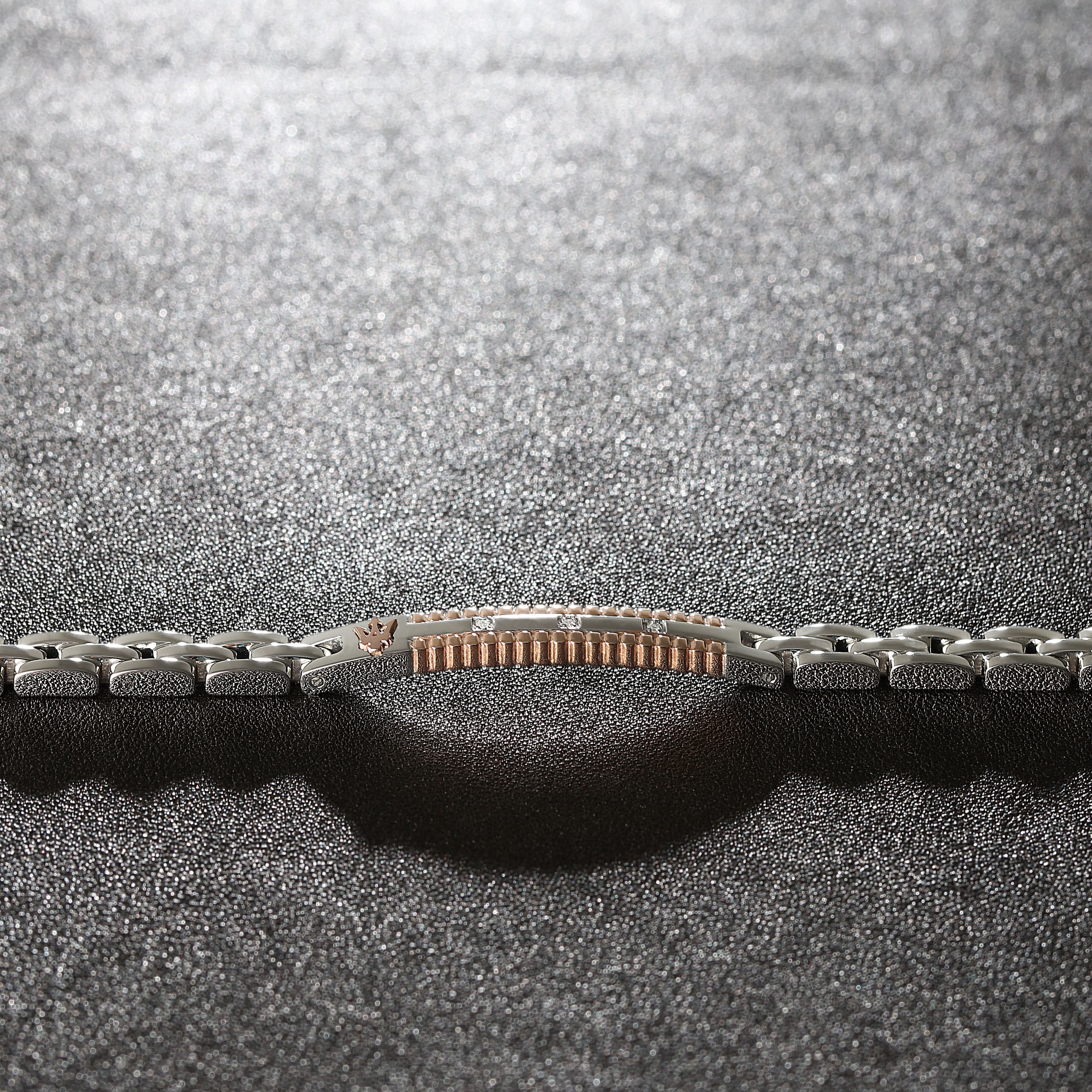 Maserati Diamonds Men's Bracelet Jm423Aty18