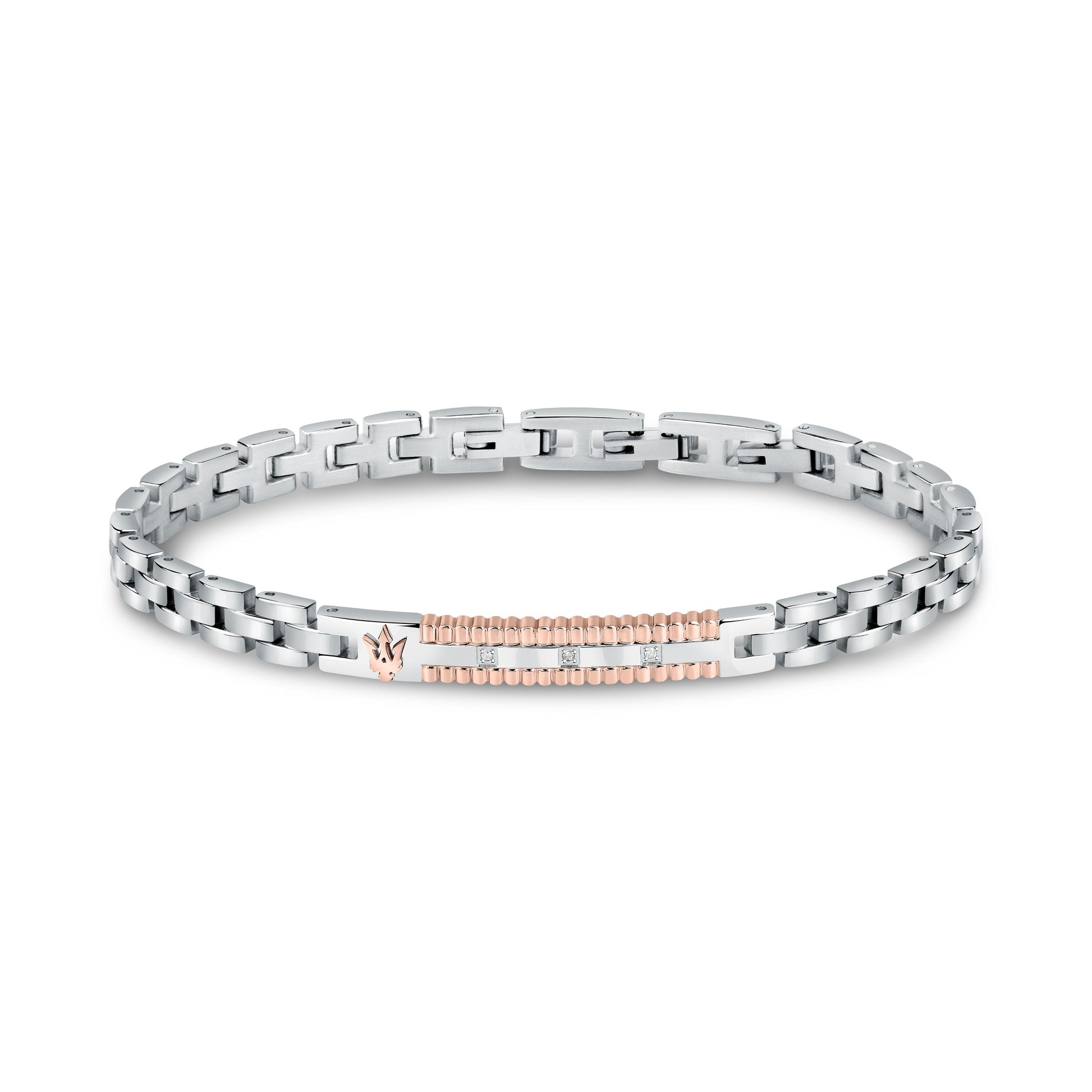 Maserati Diamonds Men's Bracelet Jm423Aty18
