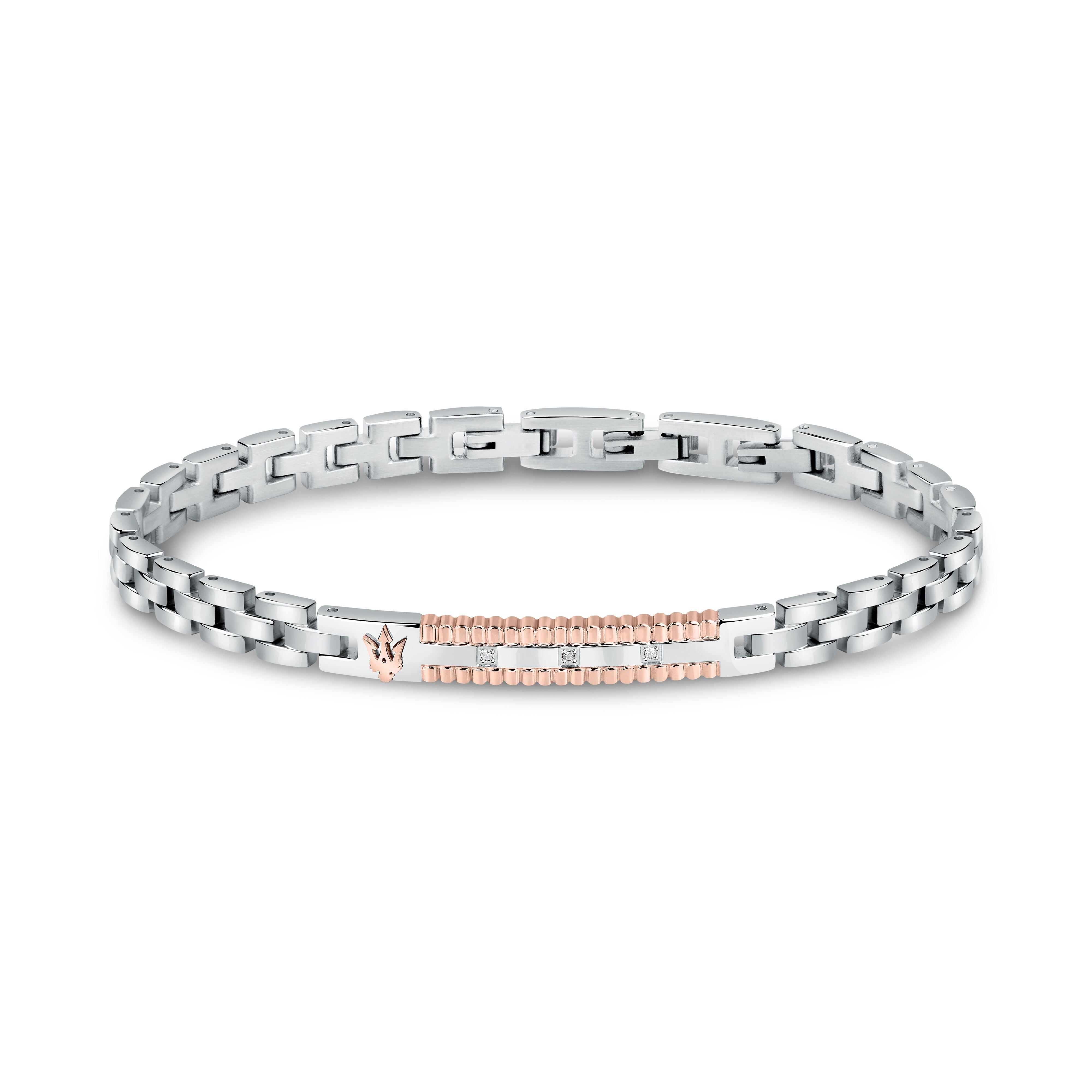 Maserati Diamonds Men's Bracelet Jm423Aty18