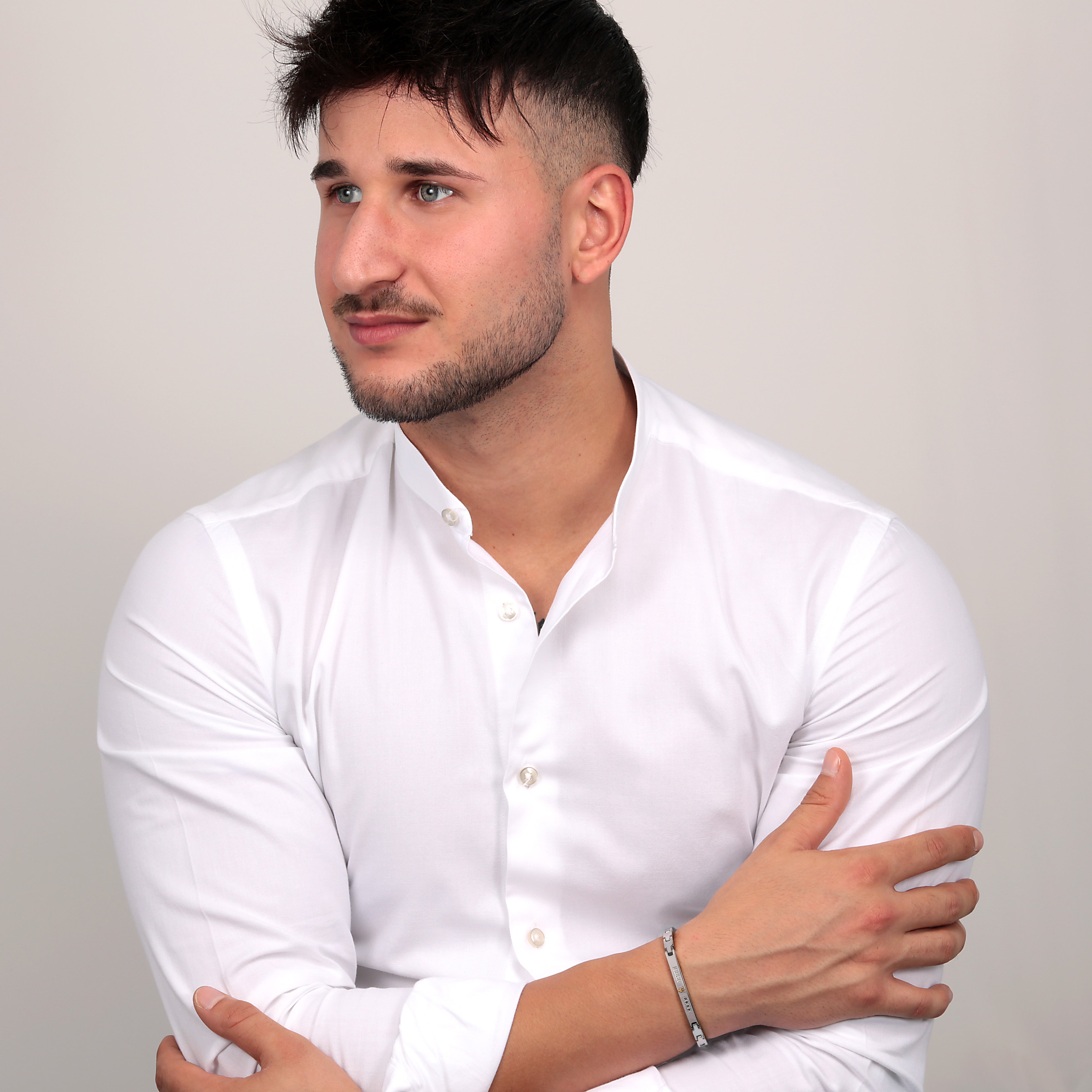 Maserati Diamonds Men's Bracelet Jm521Aty12