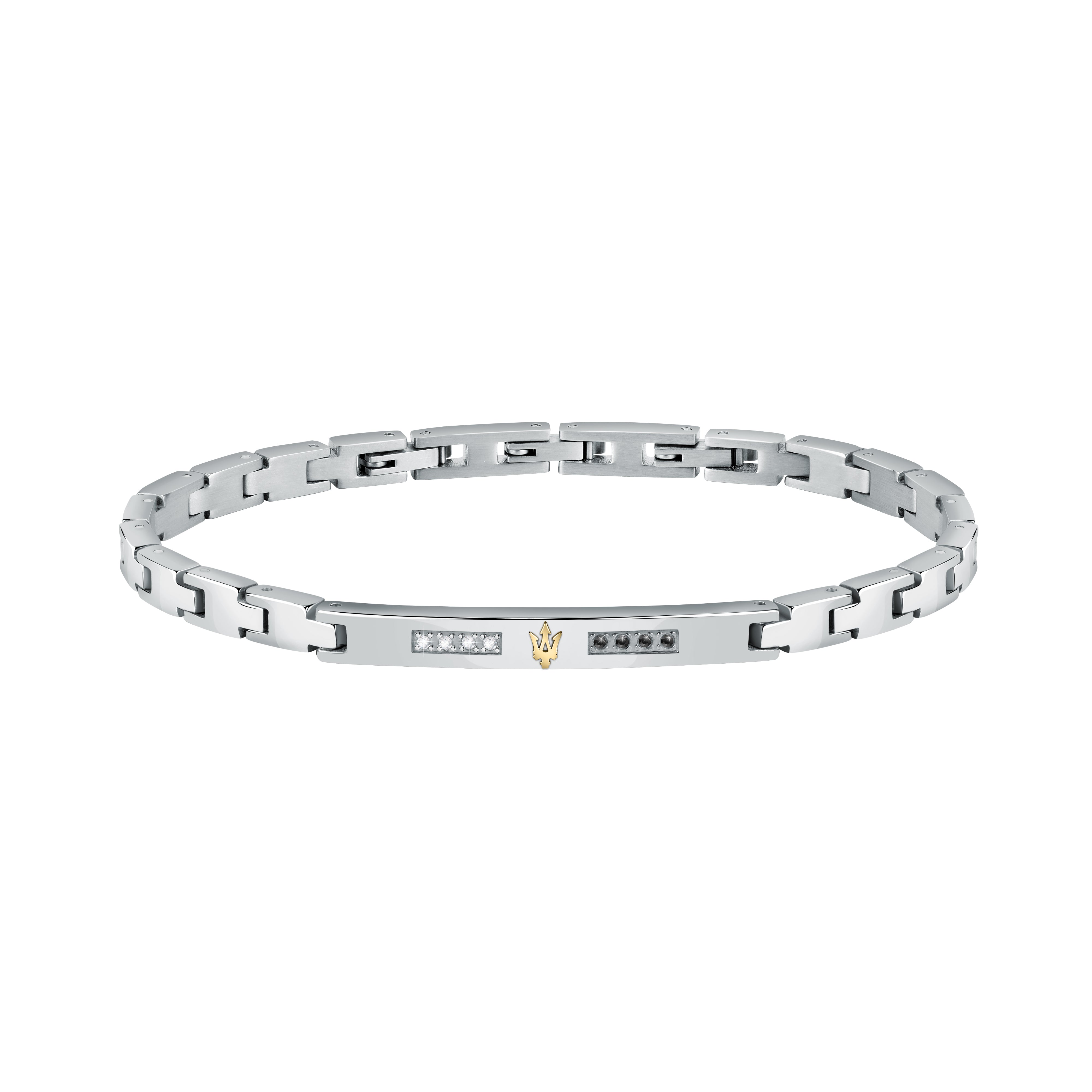 Maserati Diamonds Men's Bracelet Jm521Aty12