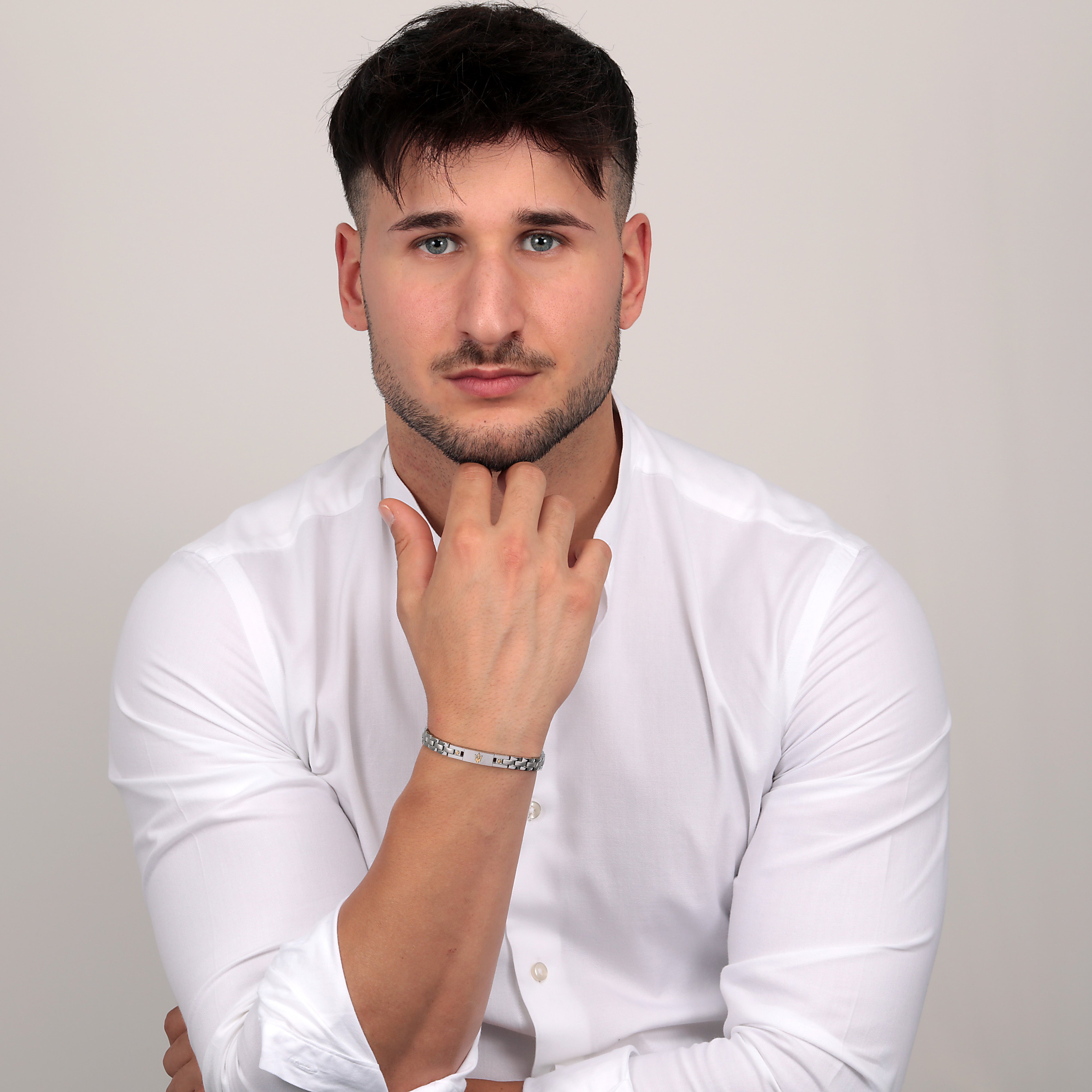 Maserati Iconic Men's Bracelet Jm420Ath05