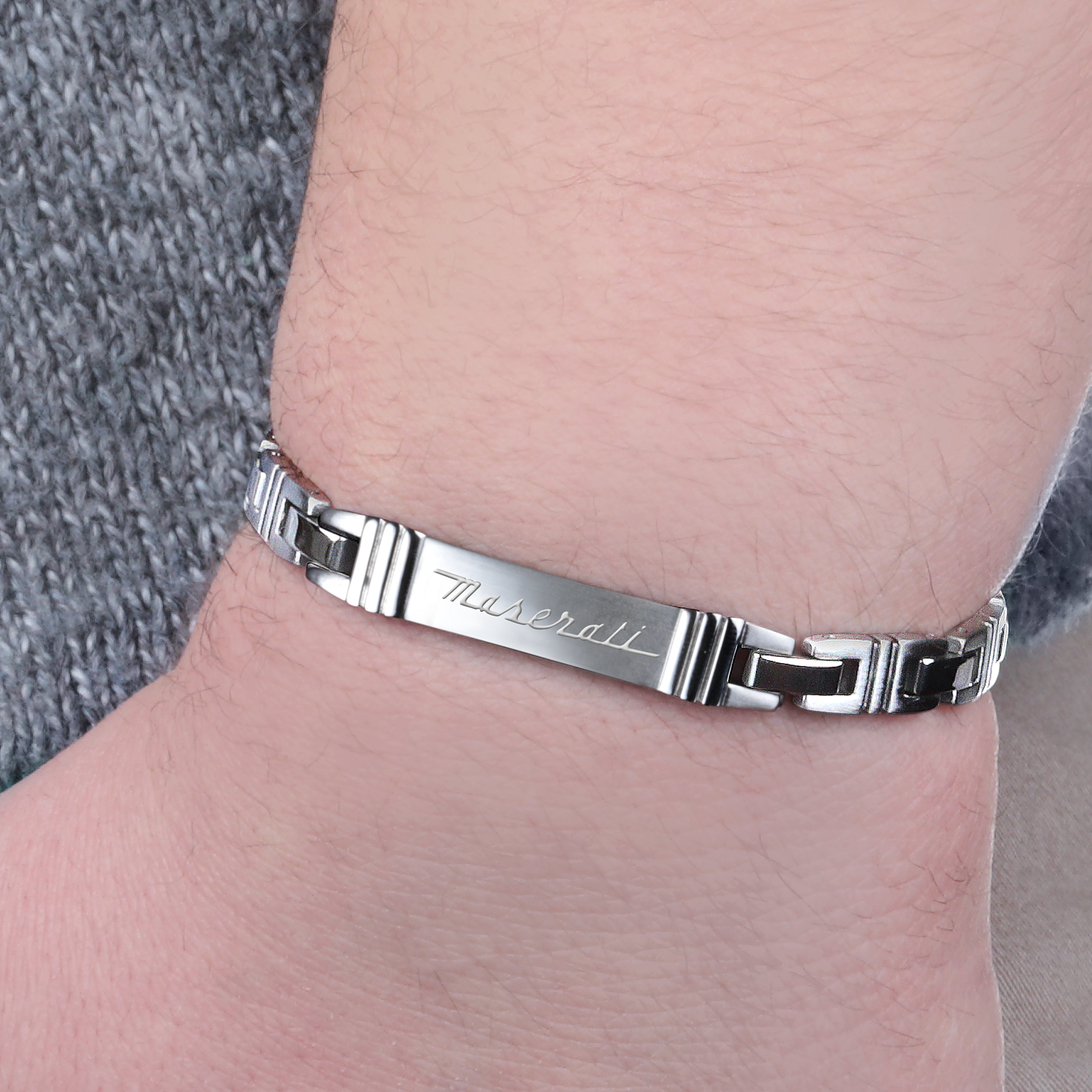 Maserati Iconic Men's Bracelet Jm218Amf03