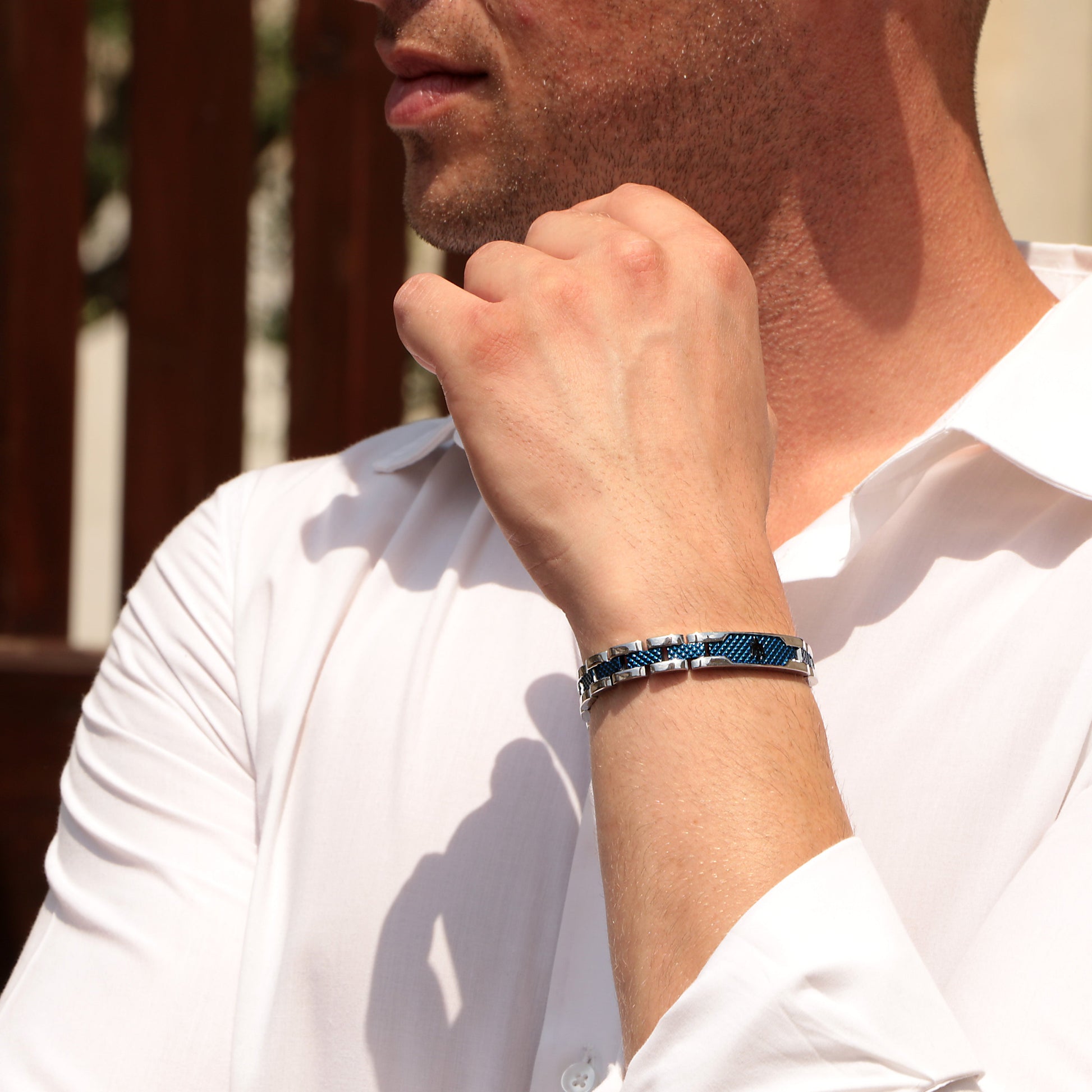 Maserati Iconic Men's Bracelet Jm419Asc02