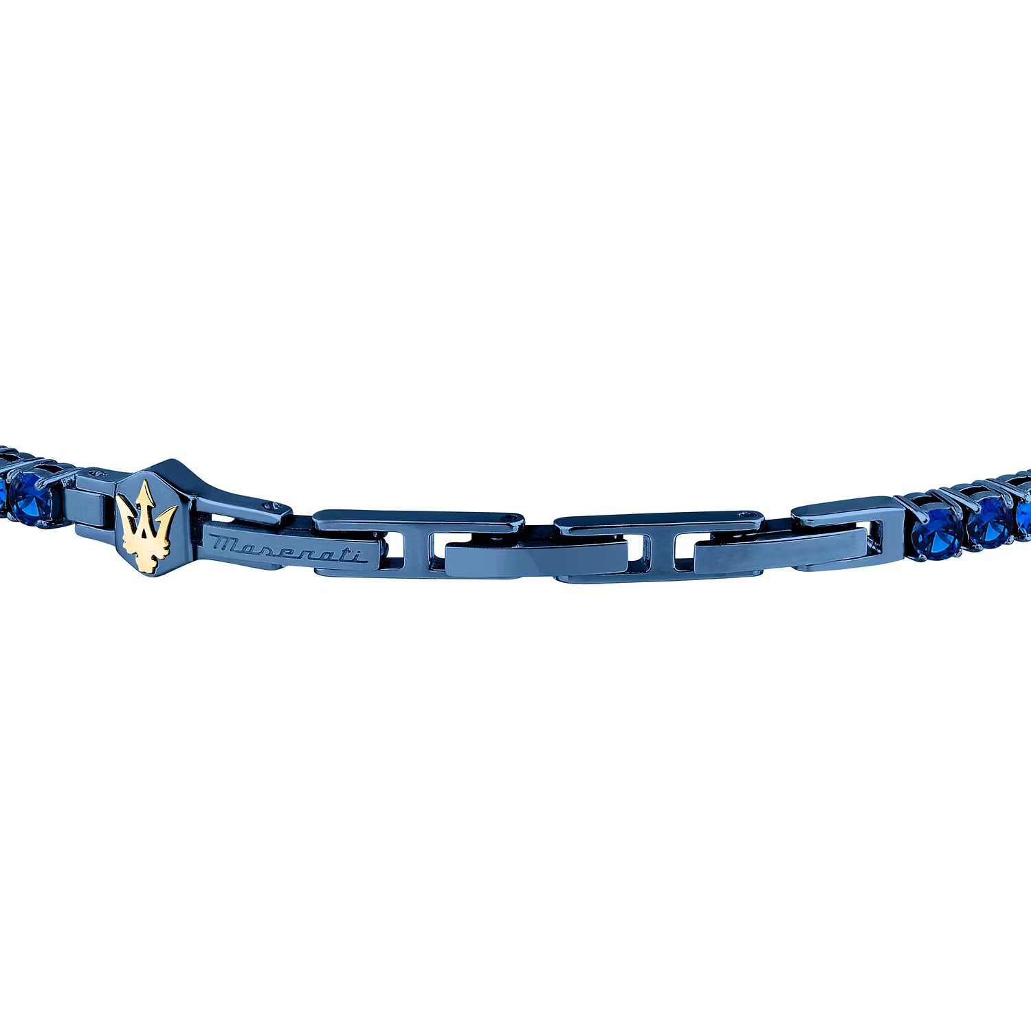Bracciale Maserati Tennis JM425AVC10 Acciaio Zirconi Blu