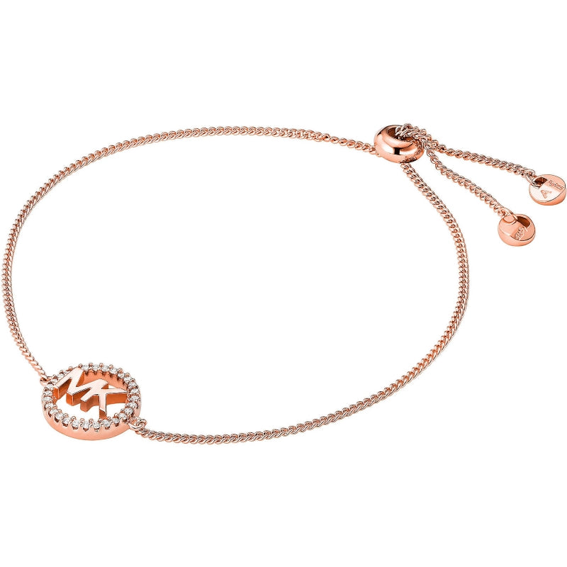 Bracciale Michael Kors MKC1246AN791 Zirconi Cubici Oro Rosa Argento
