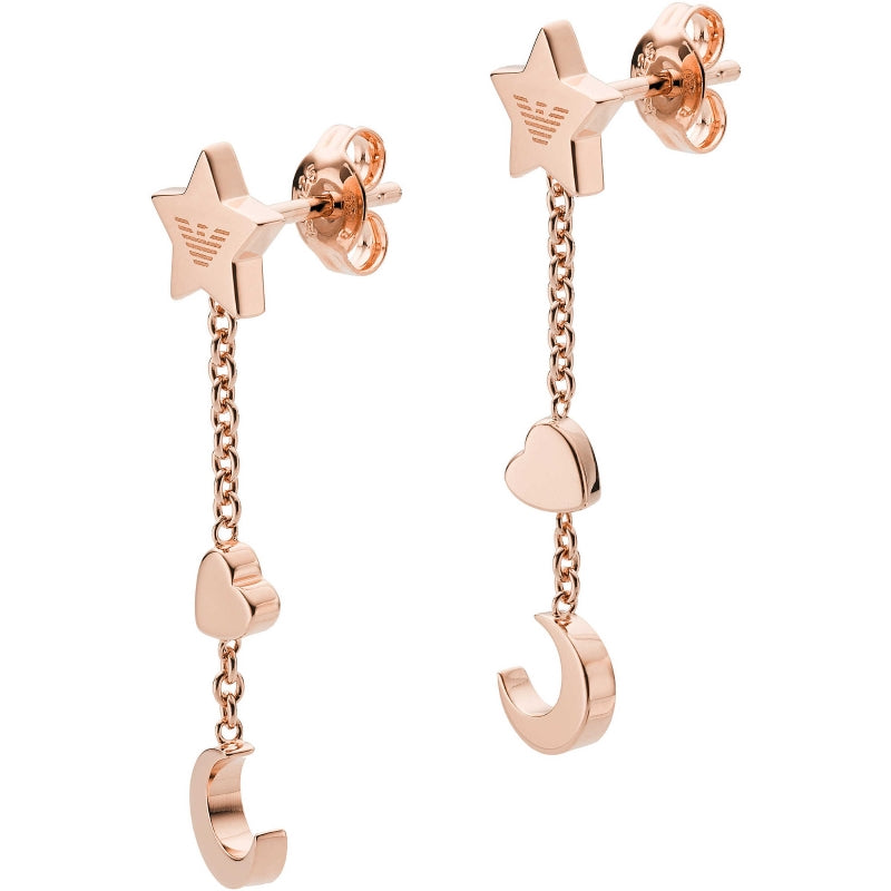 Bracciale Pelle Doppio Giro Emporio Armani Marrone EG3412221