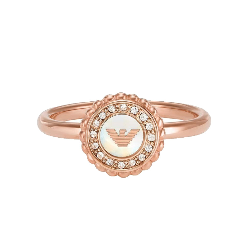 Bracciale Pelle Marrone Logo Emporio Armani EGS3020221505 (Taglia 505)