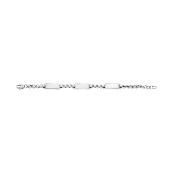 Bracciale Pelle Minimalista Fossil Acciaio Nero JF04400040