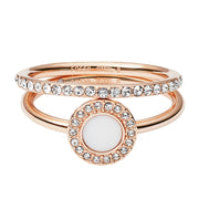 Bracciale Perline Marroni Fossil JF02666791506 (Taglia 506)