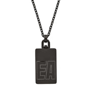 Bracciale Rigido Banda Logo Emporio Armani Acciaio EGS2677001