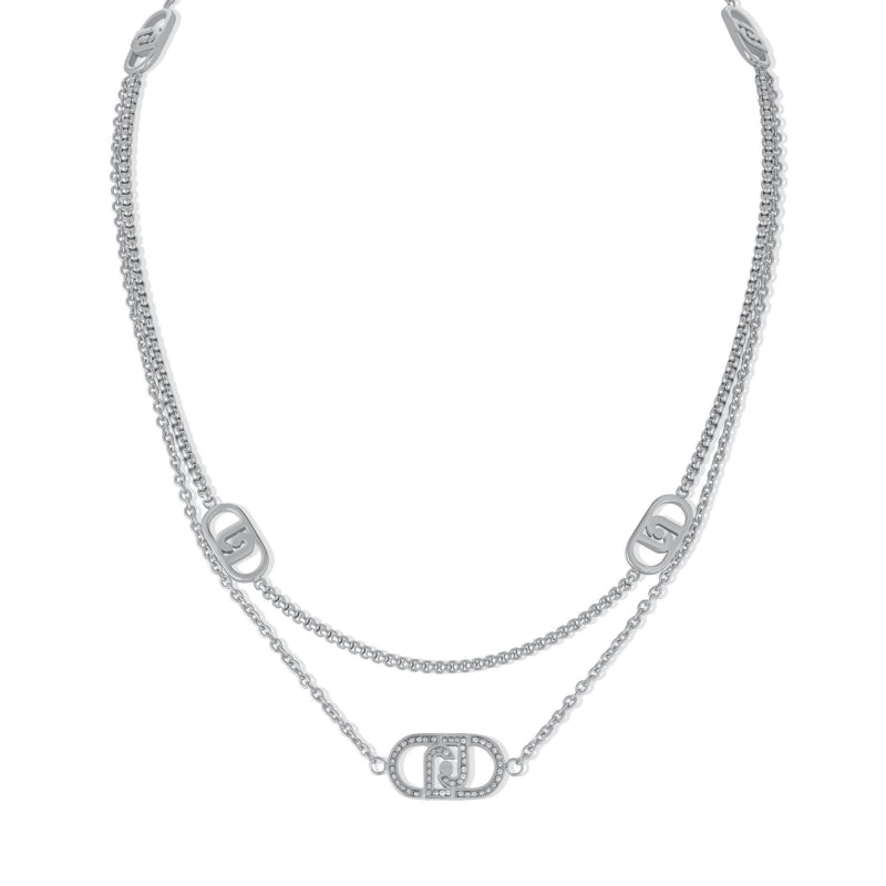 Liu Jo LJ2902 Crystal Heart Rigid Bracelet