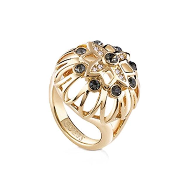 Bracciale Rigido Logo Guess Acciaio UBR61011-52 (Misura 52)