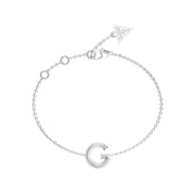 Bracciale Rigido Logo Tondo Guess Acciaio JUBB05442JWRHS