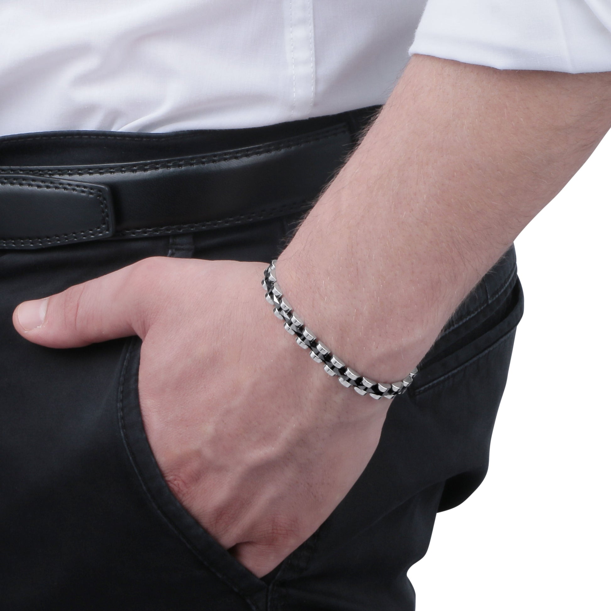 Sector Ceramic Men's Bracelet Safr05