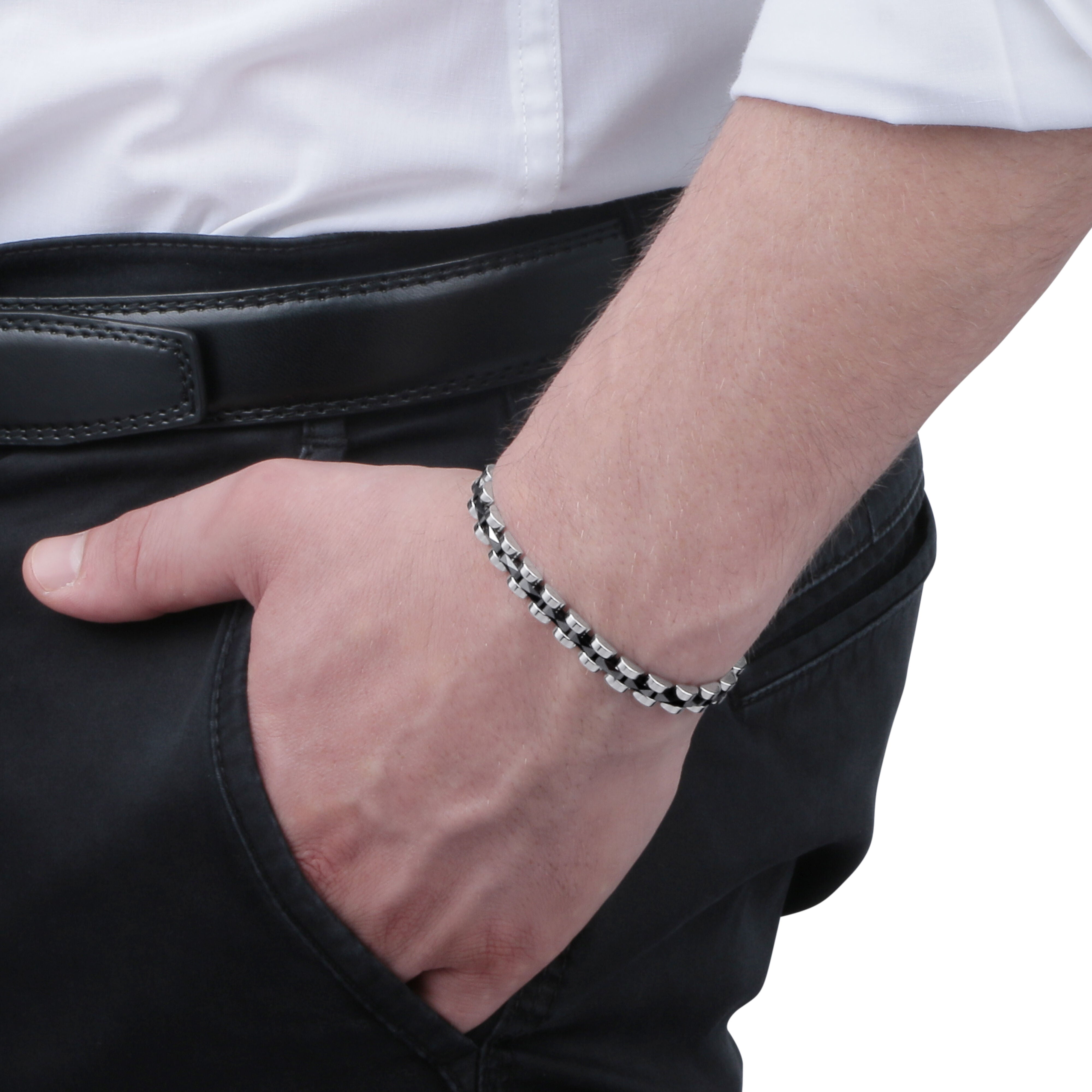 Sector Ceramic Men's Bracelet Safr05