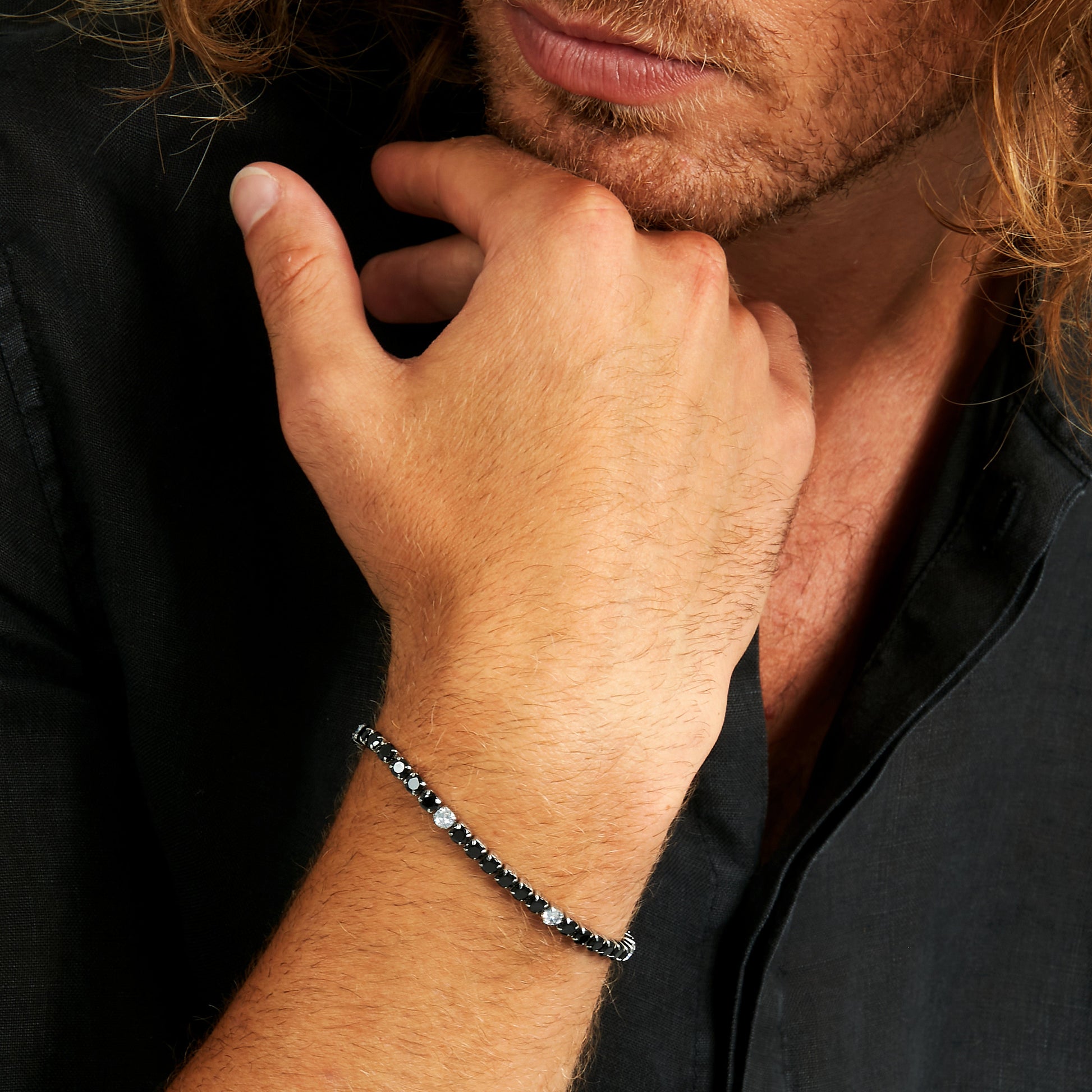 Sector Tennis Men's Bracelet Sann50