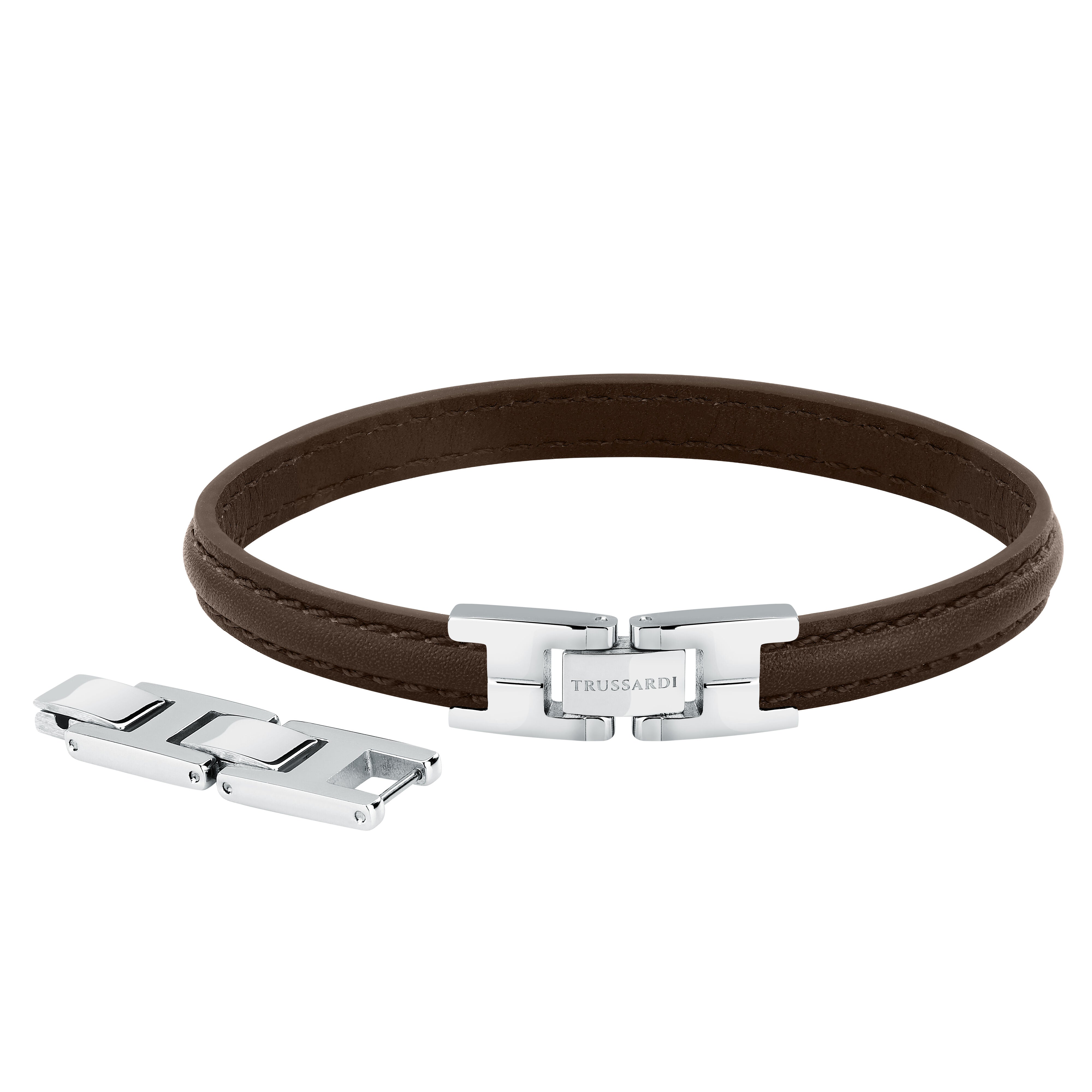 Trussardi T-Leather Men's Bracelet Tjaxv21