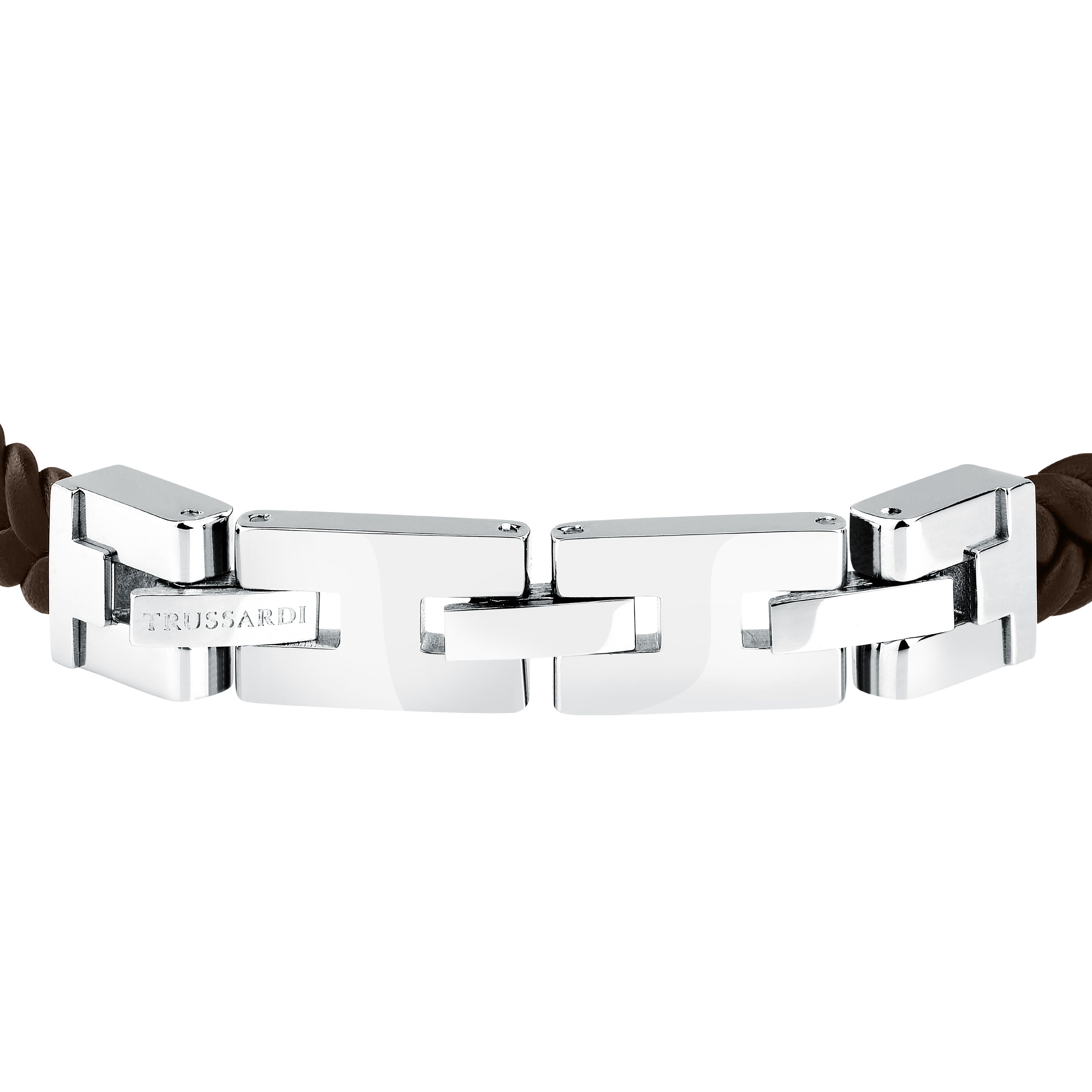 Trussardi T-Leather Men's Bracelet Tjaxz01