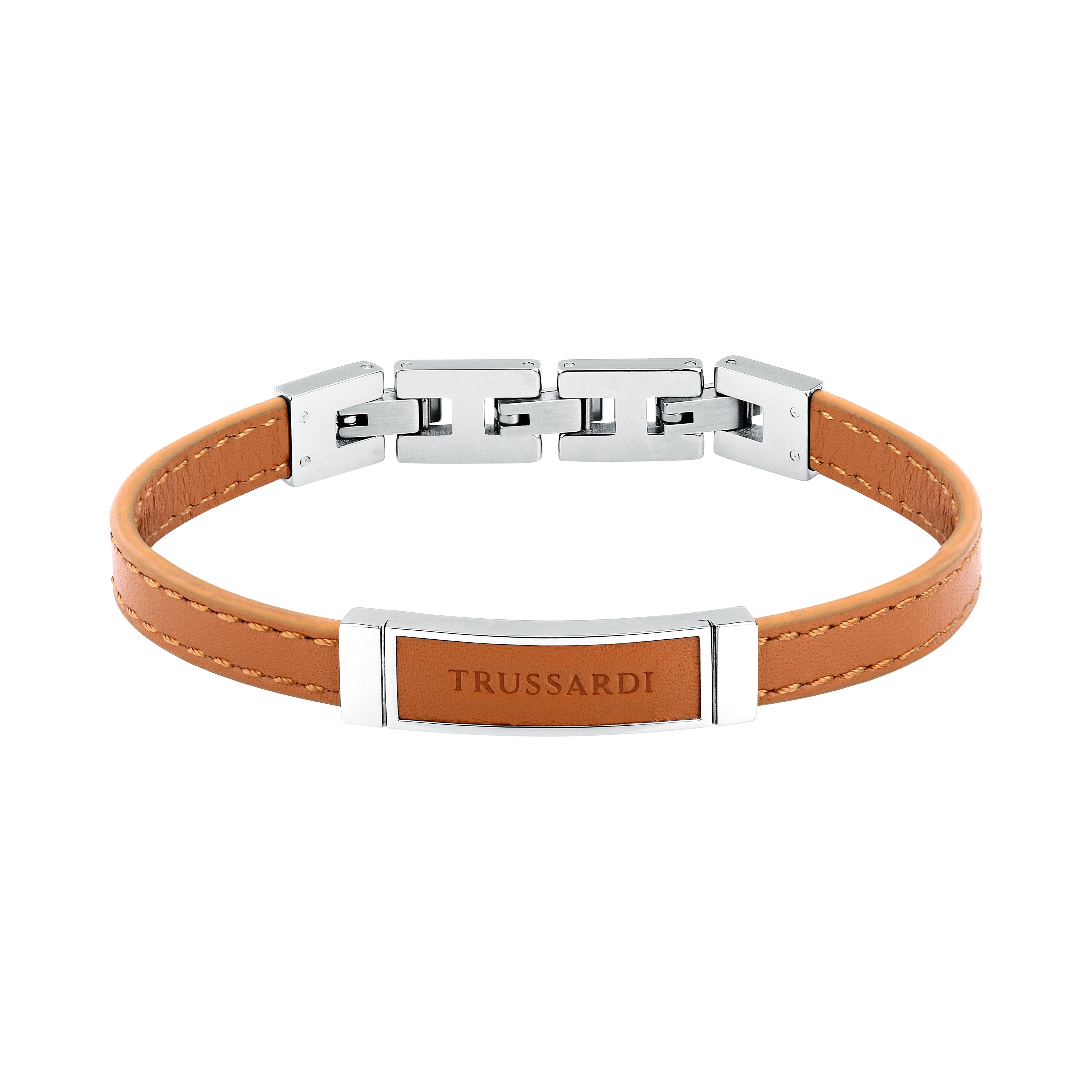 Trussardi T-Leather Men's Bracelet Tjaxz04
