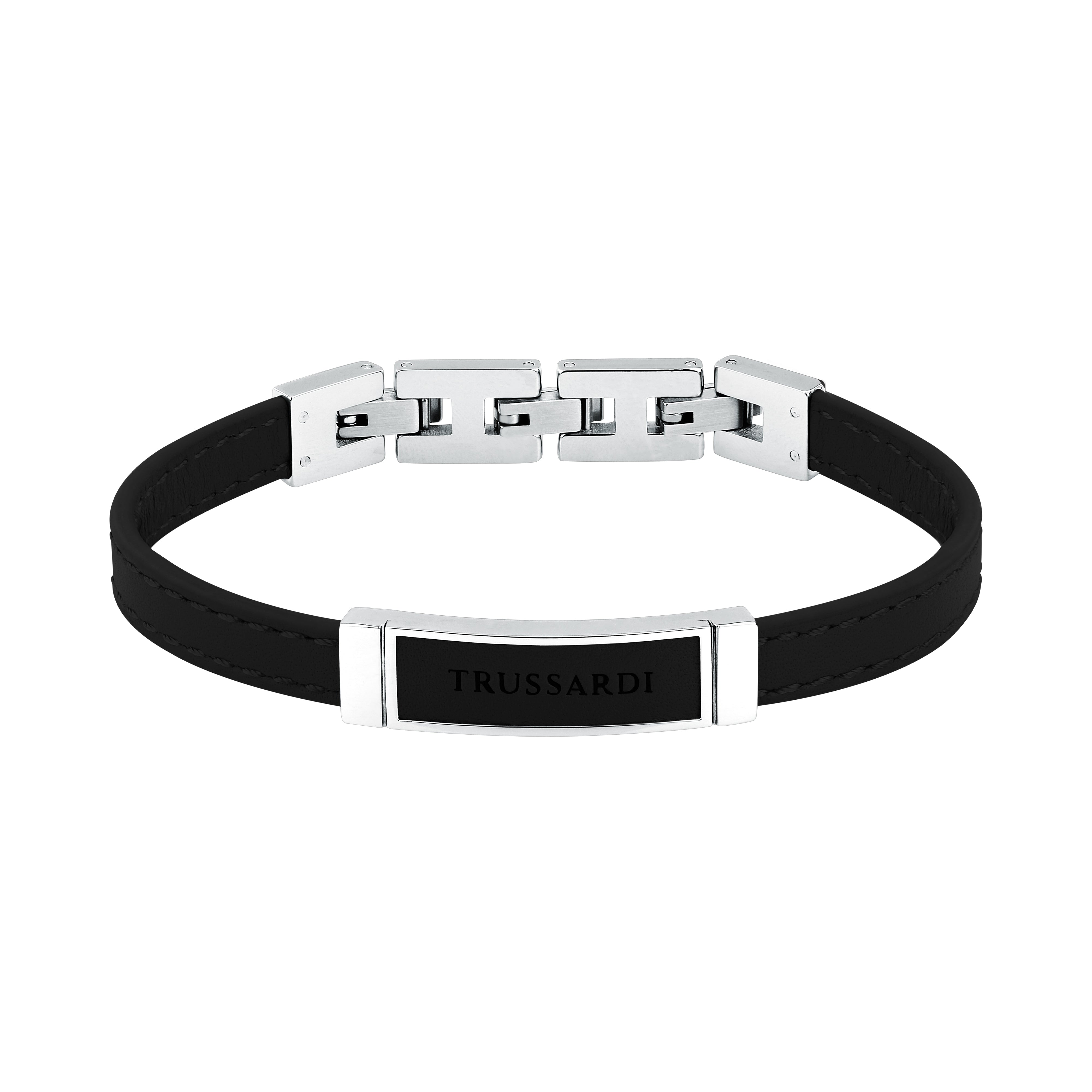 Trussardi T-Leather Men's Bracelet Tjaxz05