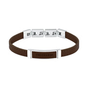 Trussardi T-Leather Men's Bracelet Tjaxz06