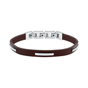 Trussardi T-Leather Men's Bracelet Tjaxz11