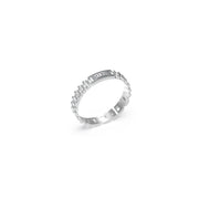 Bracciale Uomo Logo Pelle Fossil Acciaio JUMB03200JWSTT-U