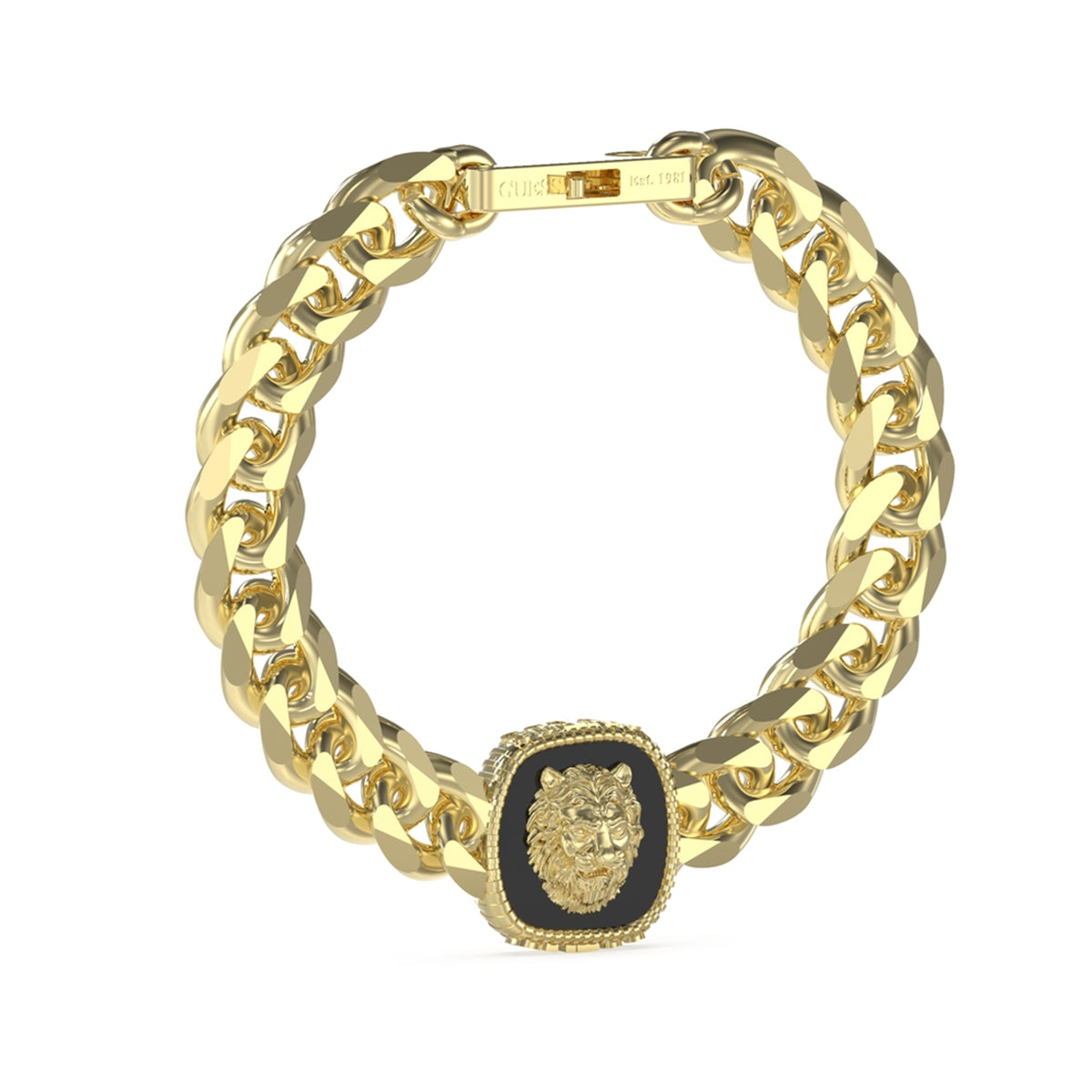 Bracciale Uomo Pelle Intrecciata Bicolore Guess JUMB04001JWYGBKS