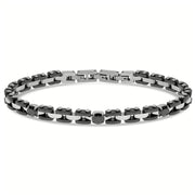 Bracciale Uomo Pelle Intrecciata Logo Liu Jo MLJ520