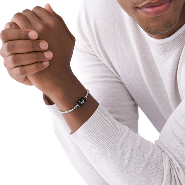 Bracciale da uomo Emporio Armani EGS2920040