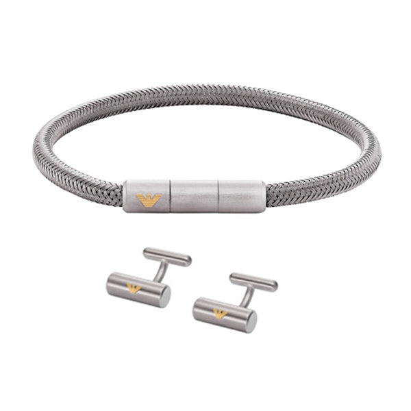 Bracciale da uomo Emporio Armani EGS3044SET