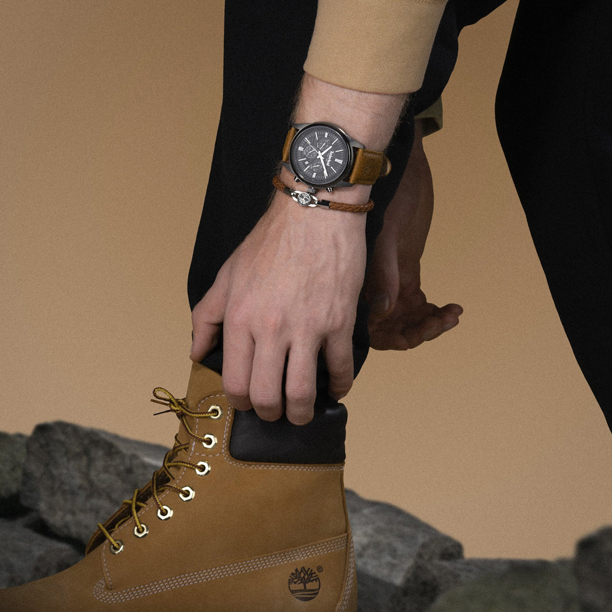 Bracciale da uomo Timberland TDAGB0002001