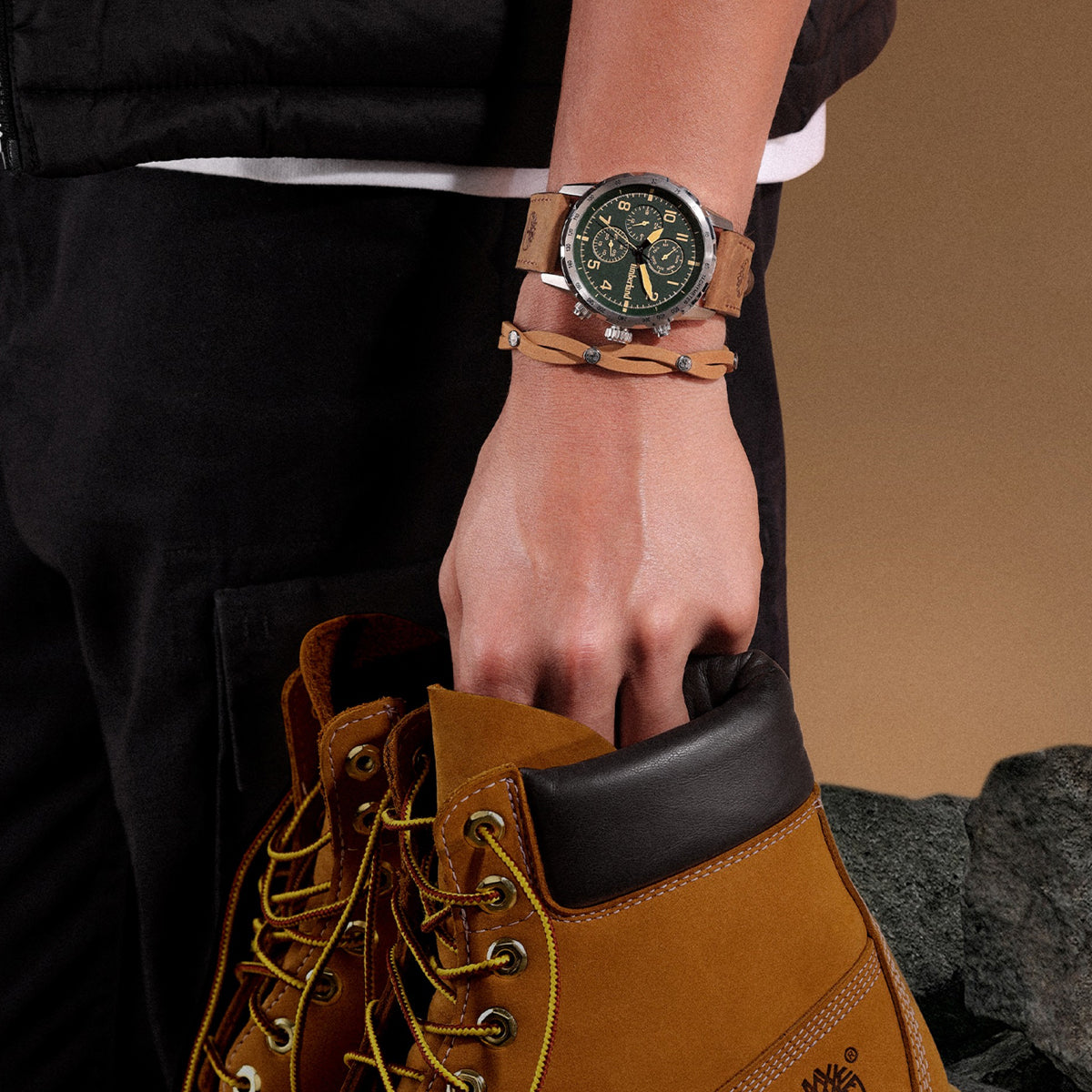 Bracciale da uomo Timberland TDAGB0002601