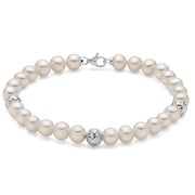 Bracciale di perle Miluna PBR2305BV
