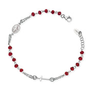 Amen Unisex Rosary Bracelet with Crystal Rosaries BROBR3