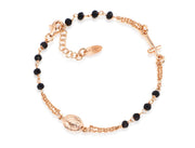 Amen rosary bracelet unisex rosaries with BRORN3 crystals