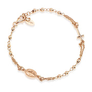 Amen rosary bracelet unisex silver rosaries BROR3