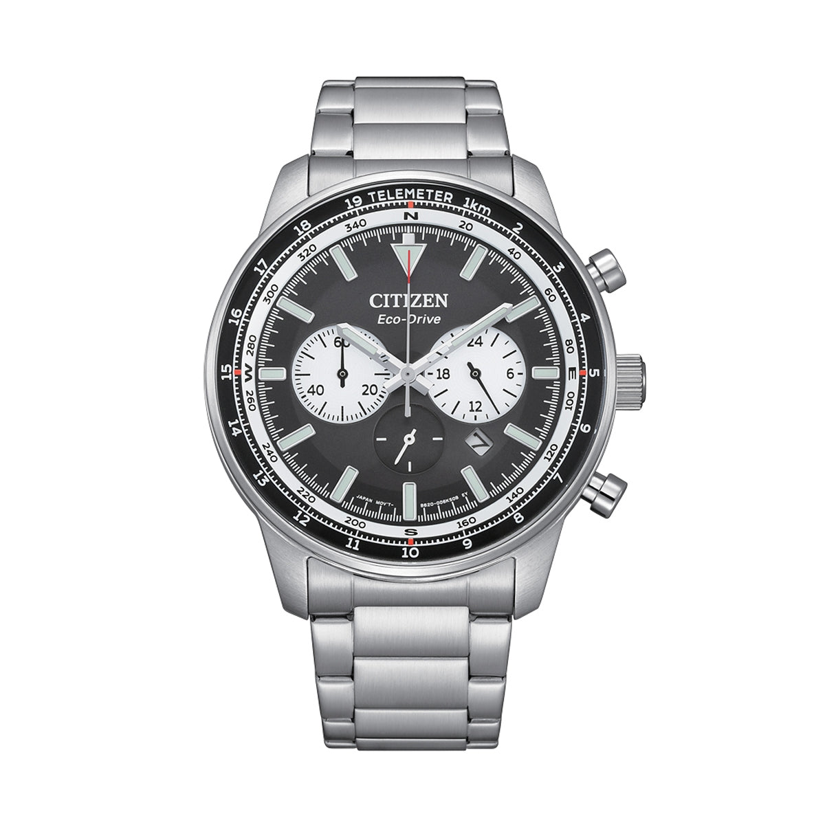 Citizen CA4500-91E Eco-Drive Chronograph Black Vintage Watch